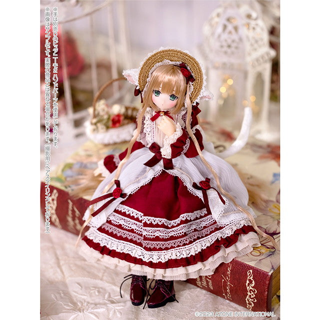 【新品即納】[DOL] サアラズ ア・ラ・モード YUZUHA(ゆずは) /〜meow×meow a・la・mode〜Secret Story(Romantic rose ver.) 1/6 完成品 ドール(POD022-YSR) アゾン(20240721)