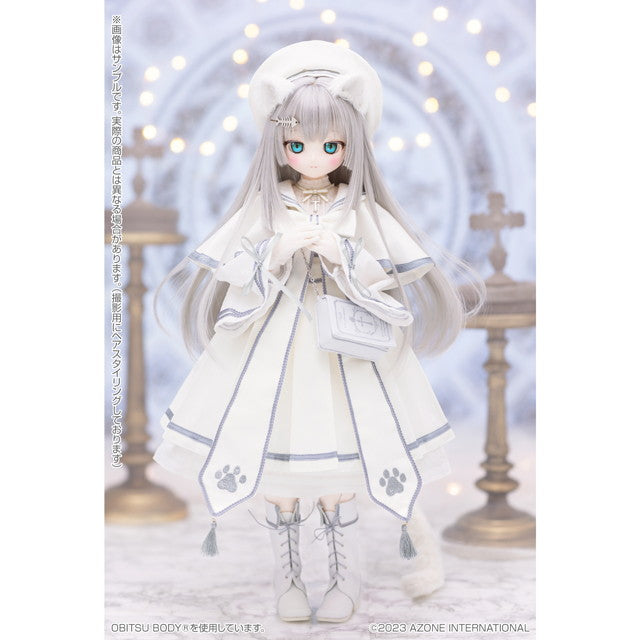 新品即納】[DOL]s*t*j × Iris Collect petit(アイリス コレクト プチ) ふるる～Fluffy holy  kitten.～しろねこver. 1/3 完成品 ドール(AOD527-FFW) アゾン