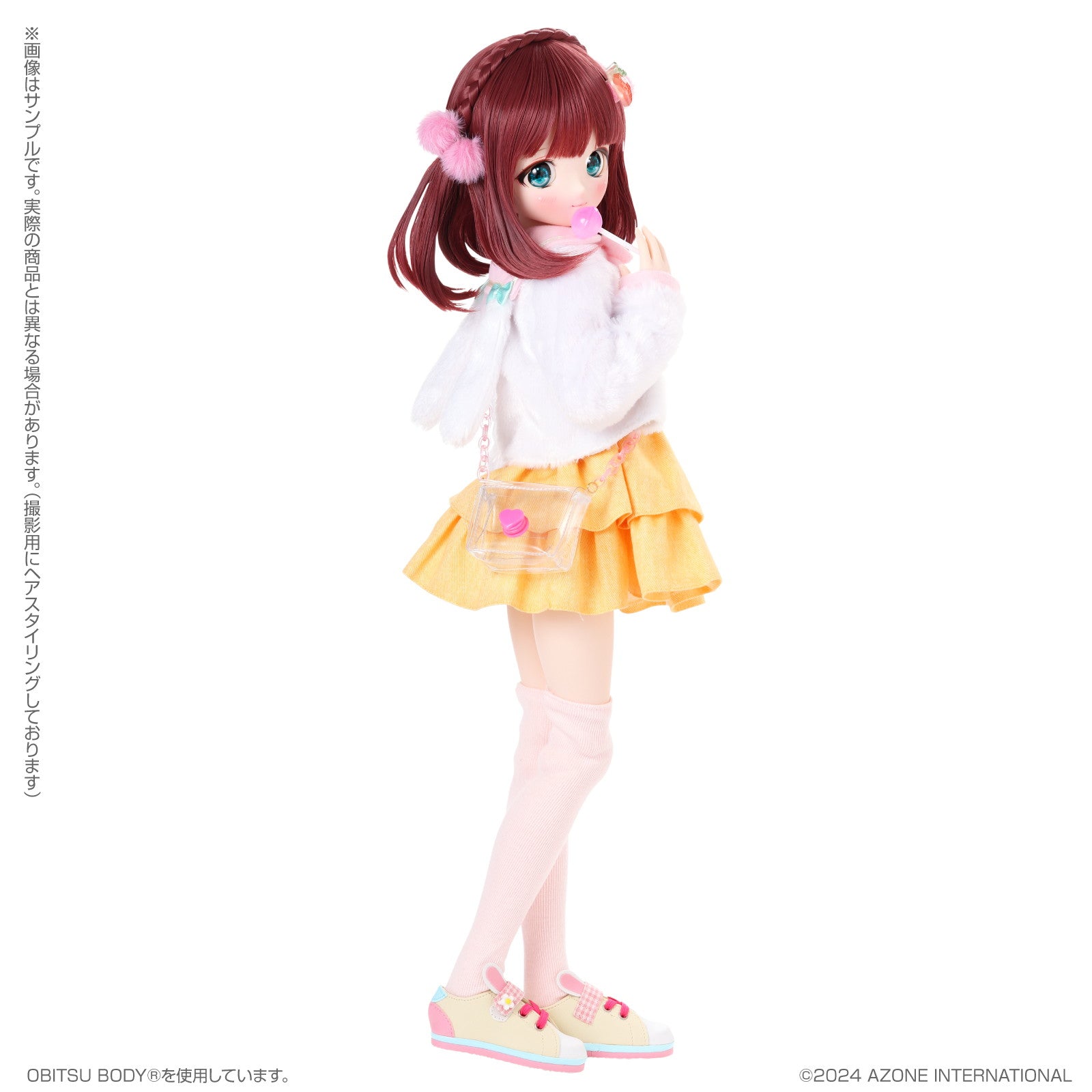 【新品即納】[DOL] Poe-Poe × Iris Collect petit(アイリス コレクト プチ) うゆり～Ravi Lollipop～ももいろver. 1/3 完成品 ドール(AOD523-ULP) アゾンインターナショナル(20241220)