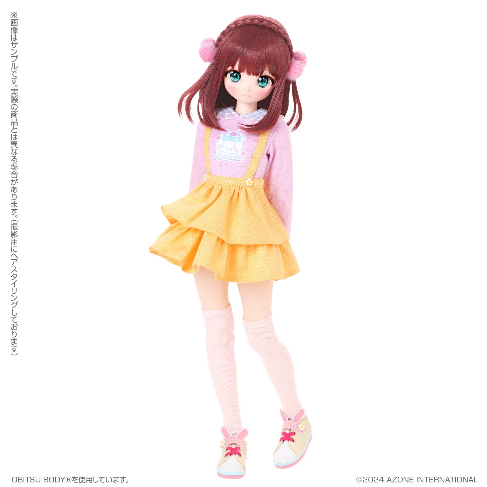 【新品即納】[DOL] Poe-Poe × Iris Collect petit(アイリス コレクト プチ) うゆり～Ravi Lollipop～ももいろver. 1/3 完成品 ドール(AOD523-ULP) アゾンインターナショナル(20241220)