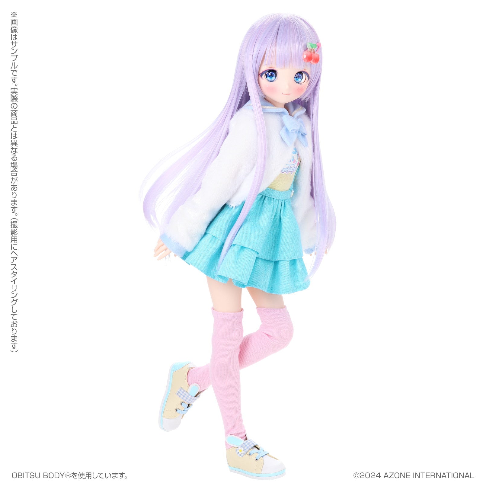 【新品即納】[DOL] Poe-Poe × Iris Collect petit(アイリス コレクト プチ) うゆり～Ravi Lollipop～みずいろver. 1/3 完成品 ドール(AOD523-ULM) アゾンインターナショナル(20241220)