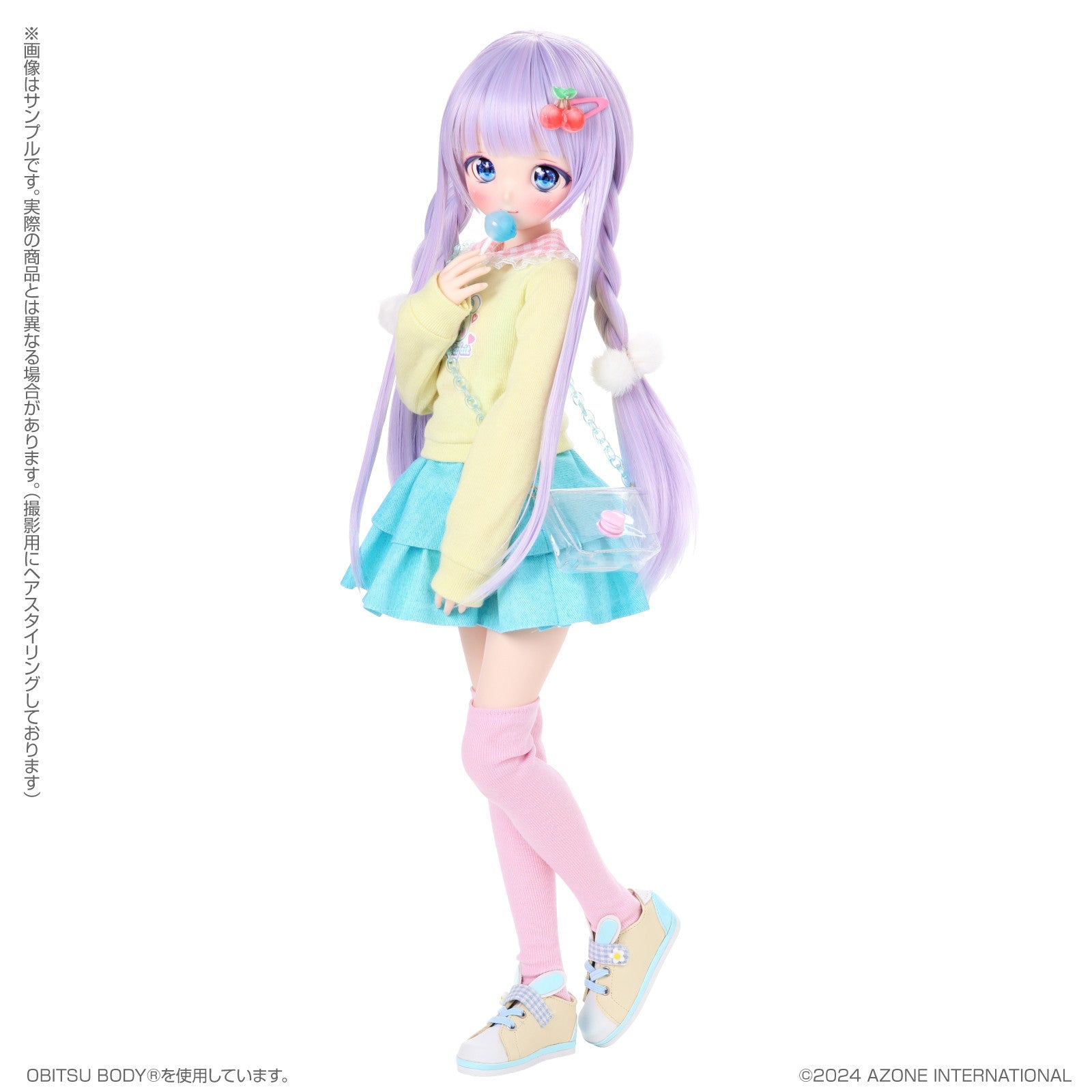 【新品即納】[DOL] Poe-Poe × Iris Collect petit(アイリス コレクト プチ) うゆり～Ravi Lollipop～みずいろver. 1/3 完成品 ドール(AOD523-ULM) アゾンインターナショナル(20241220)