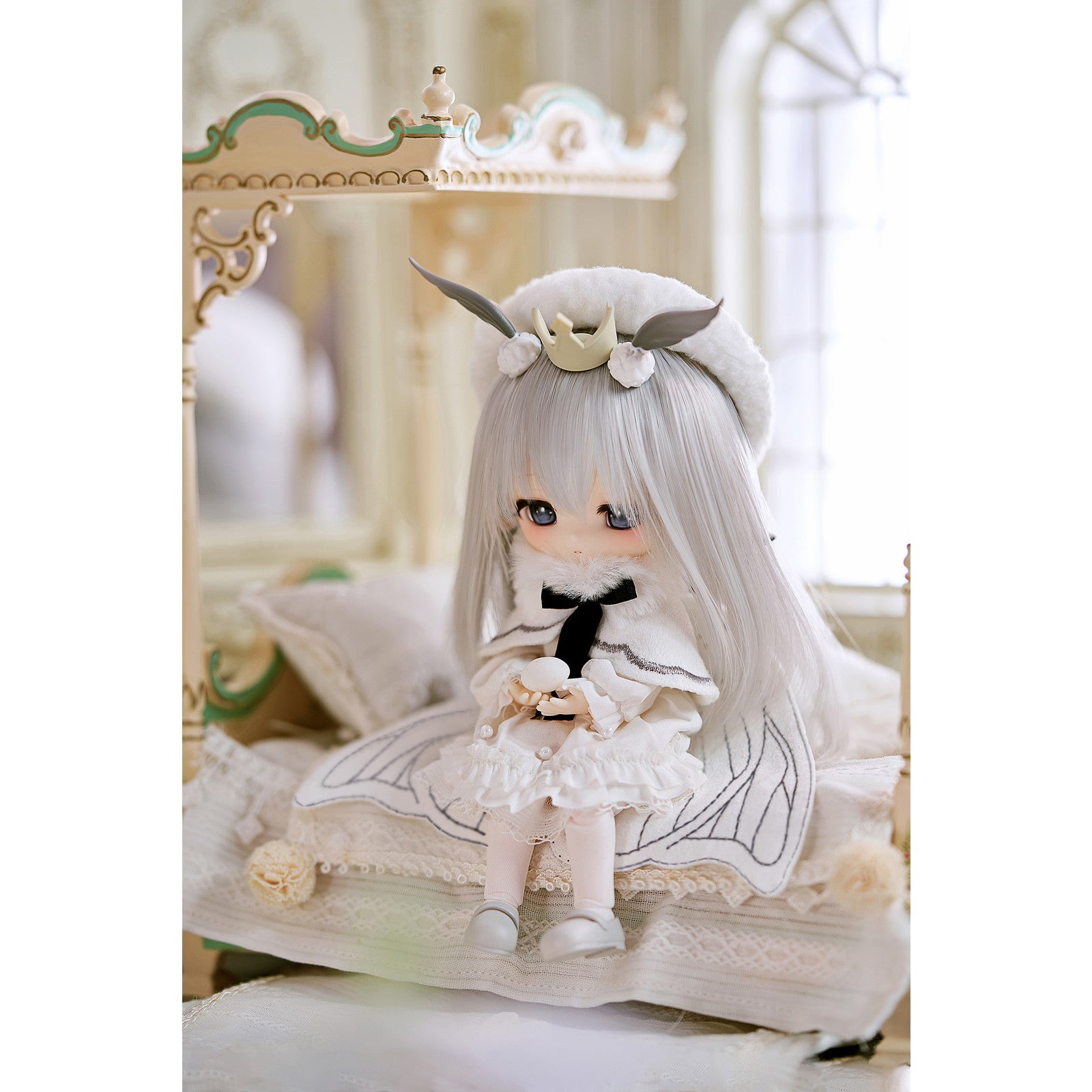 【新品即納】[DOL] 初回特典付属 PICCODO(ピコドー) ACTION DOLL X 白匣アリス 白桑(しろくわ) 完成品 デフォルメドール GENESIS(ジェネシス)(20250630)