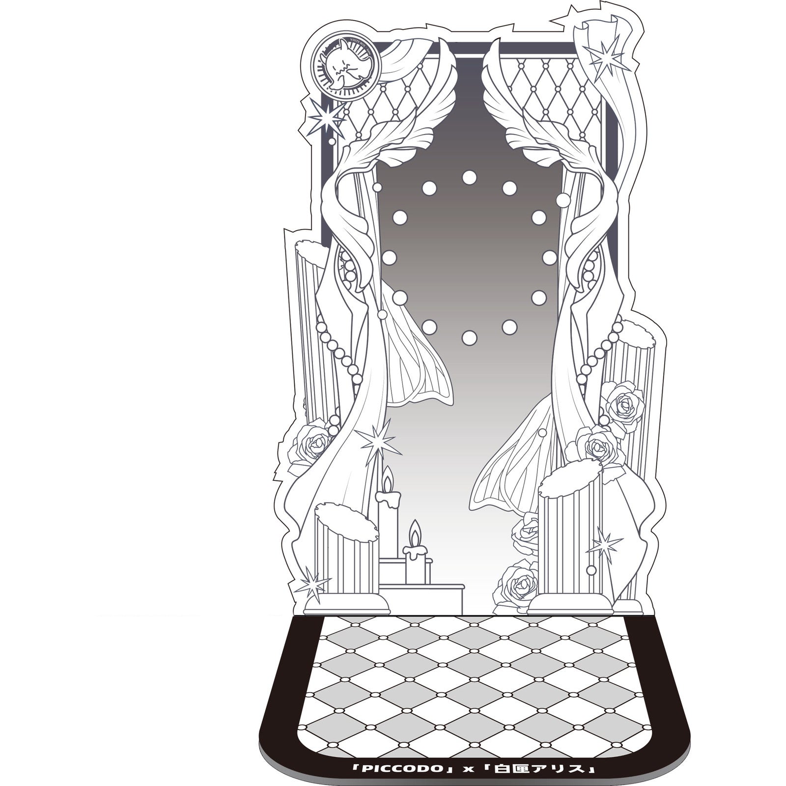 【新品即納】[DOL] 初回特典&アクリルスタンド付属 PICCODO(ピコドー) ACTION DOLL X 白匣アリス 白桑&灰葉(しろくわ&はいば) 2体セット 完成品 デフォルメドール+HANEKOノーメイクドールヘッド GENESIS(ジェネシス)(20250630)