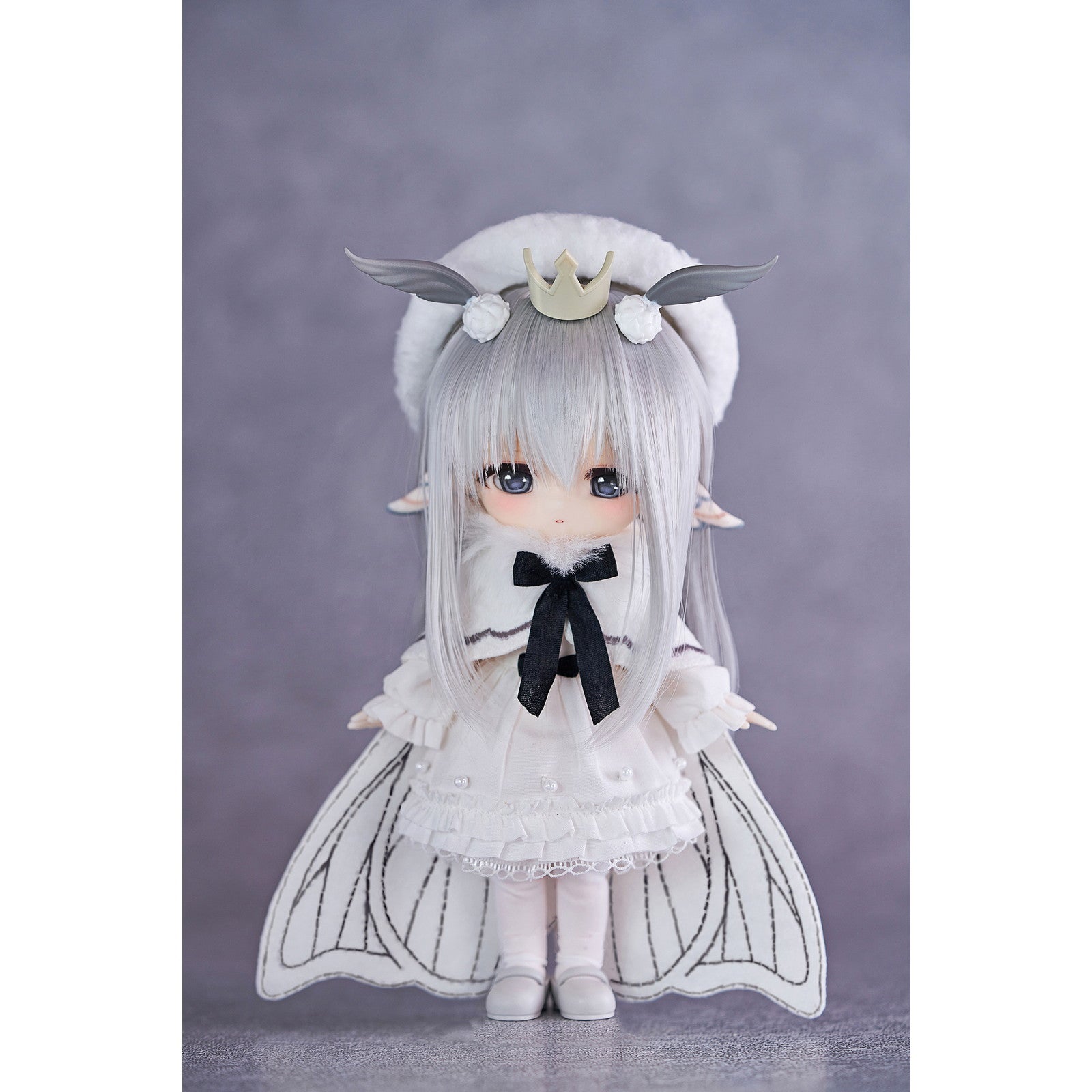 【新品即納】[DOL] 初回特典&アクリルスタンド付属 PICCODO(ピコドー) ACTION DOLL X 白匣アリス 白桑&灰葉(しろくわ&はいば) 2体セット 完成品 デフォルメドール+HANEKOノーメイクドールヘッド GENESIS(ジェネシス)(20250630)