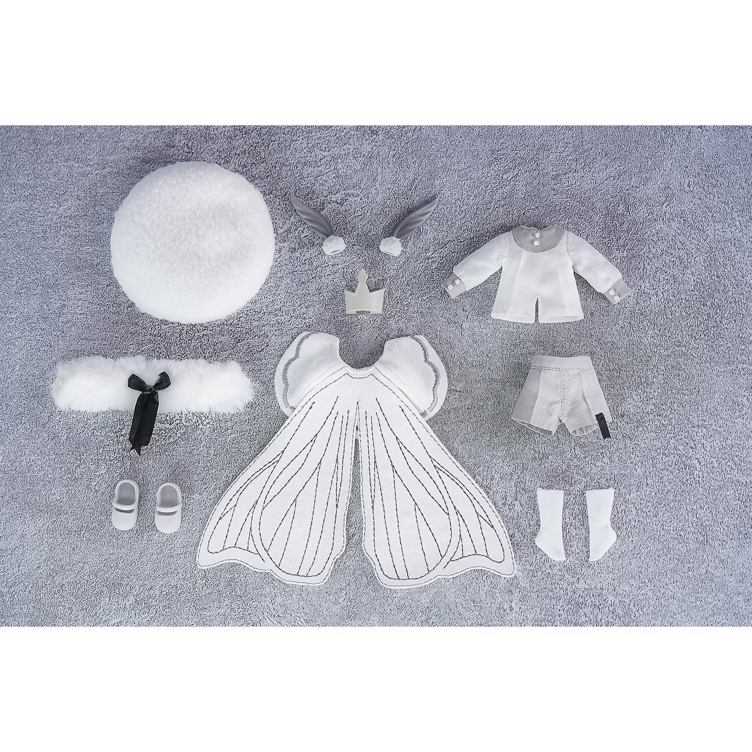 【新品即納】[DOL] 初回特典&アクリルスタンド付属 PICCODO(ピコドー) ACTION DOLL X 白匣アリス 白桑&灰葉(しろくわ&はいば) 2体セット 完成品 デフォルメドール+HANEKOノーメイクドールヘッド GENESIS(ジェネシス)(20250630)