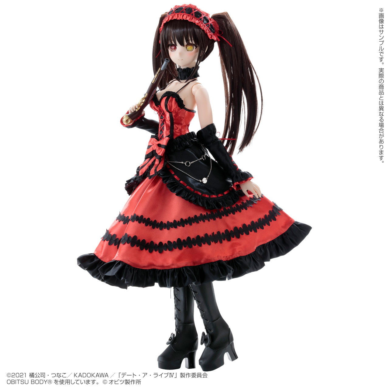 【新品即納】[DOL] (二次生産分)アナザーリアリスティックキャラクターズ 024 時崎狂三(ときさきくるみ) デート・ア・ライブIV 1/3 完成品 ドール(ARC024-TKM) アゾンインターナショナル(20241231)