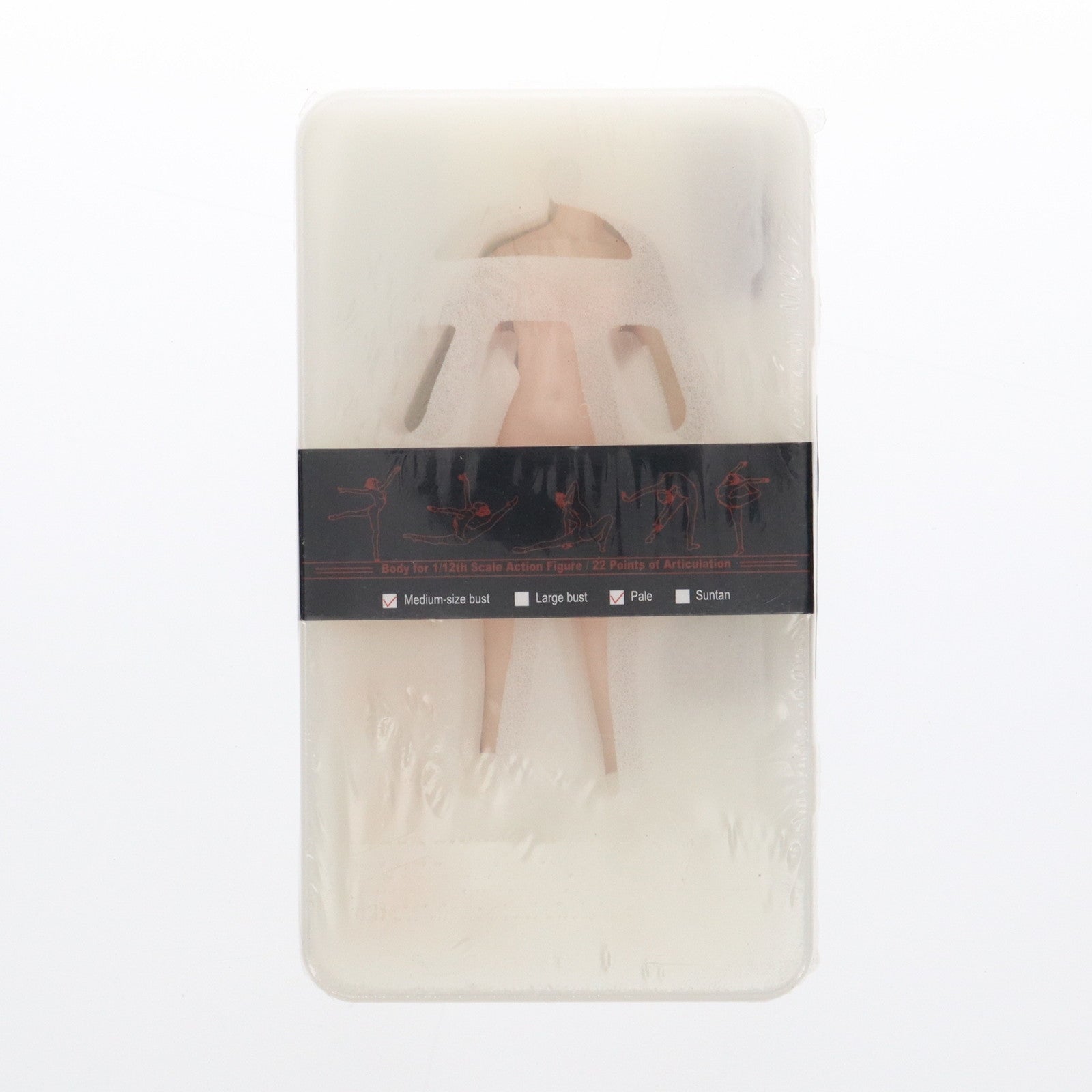【中古即納】[DOL] 1/12 女性シームレス可動素体 ミドルバスト ペール 完成品 ドール用素体(PHMB2018-T01A)(海外流通版) TBリーグ(20190426)