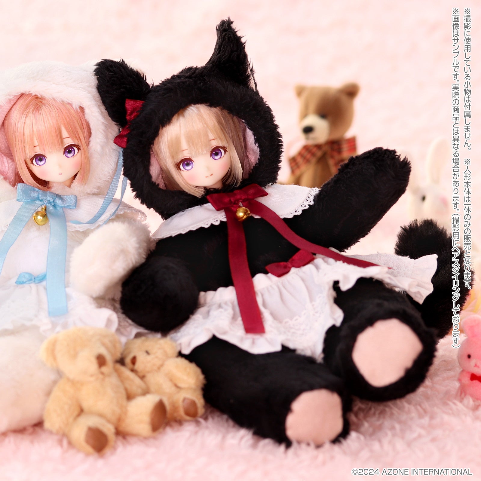 【中古即納】[DOL] ルミナス*ストリート/Mii(みい) HUG Mii!(Black Cat ver.) 1/6 完成品 ドール(POD047-MHB) アゾンインターナショナル(20250531)