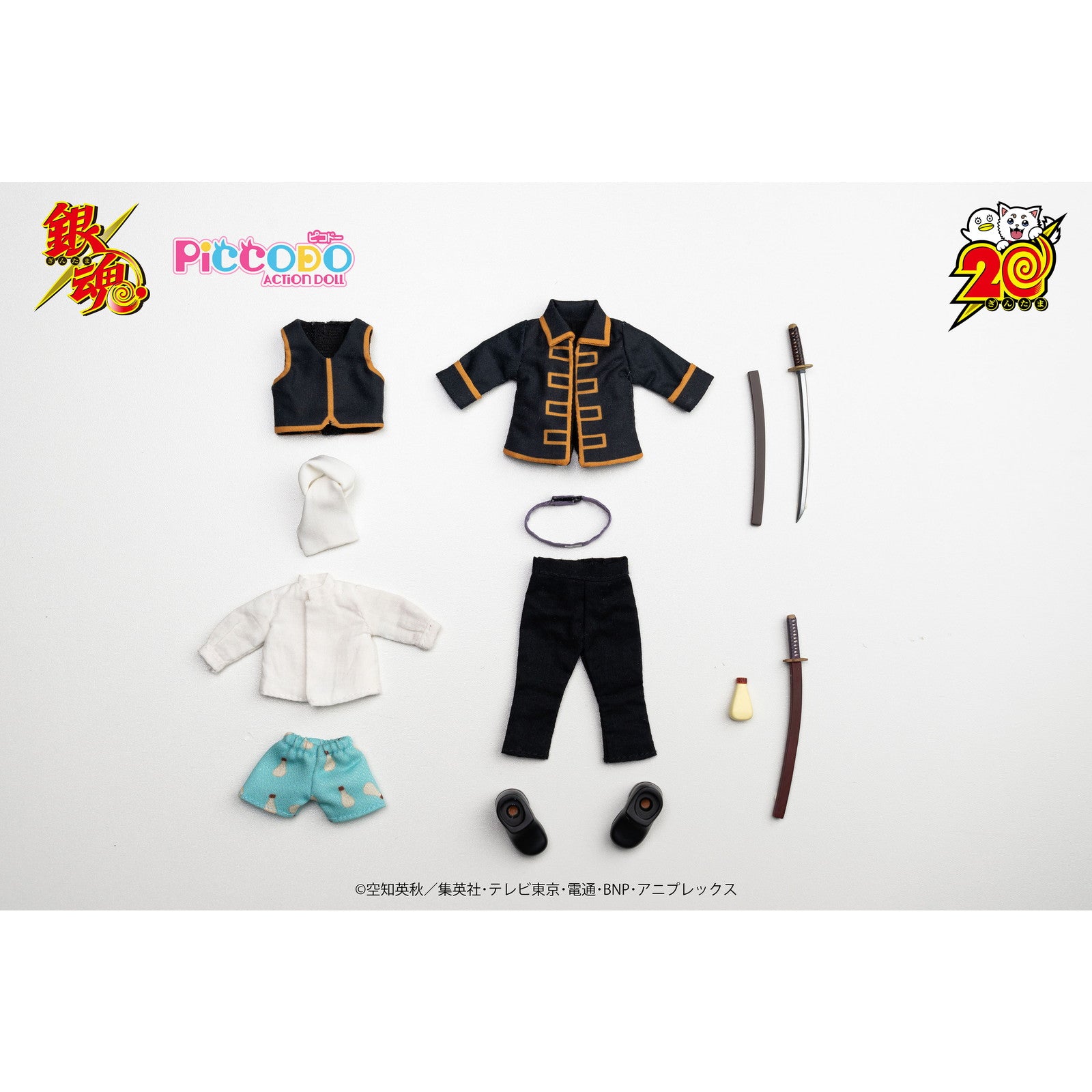 【新品即納】[DOL] マイルストン流通限定 PICCODO(ピコドー) ACTION DOLL 土方十四郎(ひじかたとしろう) デフォルメドール 銀魂 完成品 ドール GENESIS(ジェネシス)(20250630)