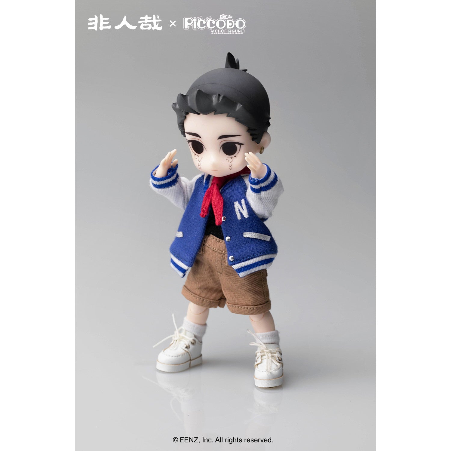 【新品即納】[DOL] (再販) マイルストン流通限定 PICCODO(ピコドー) なたく 非人哉(ひとにあらざるかな) デフォルメドール 完成品 ドール(09199499) GENESIS(ジェネシス)(20250630)
