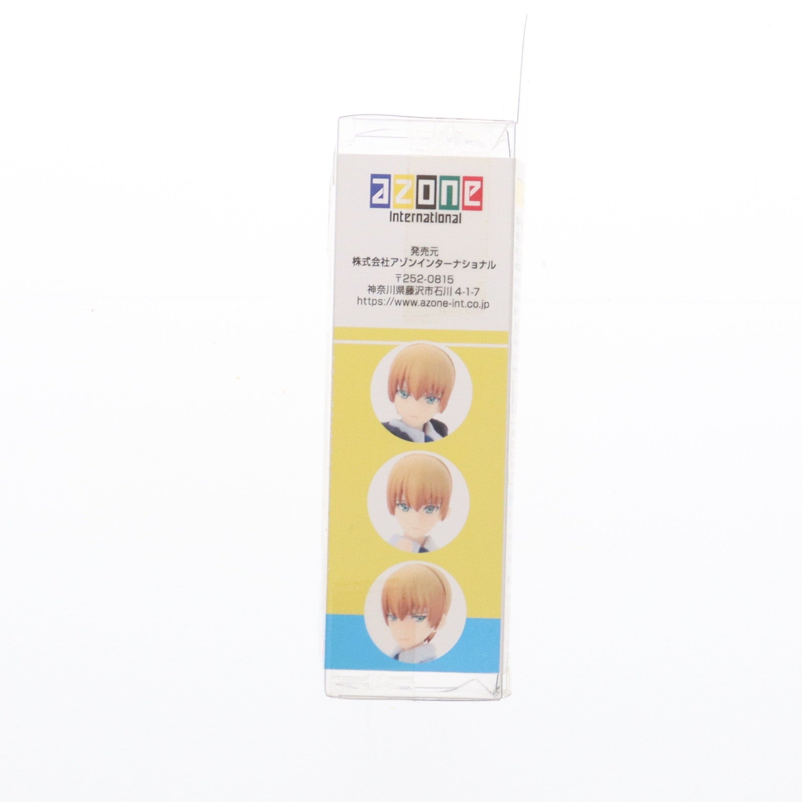 【中古即納】[DOL] ピコ男子 石川ハジメ(YellowVer.)(いしかわはじめ) フェイスパーツセット 1/12 ドール用ヘッド アゾネット&アゾンダイレクトストア限定(ADH002-IYE) アゾンインターナショナル(20191231)