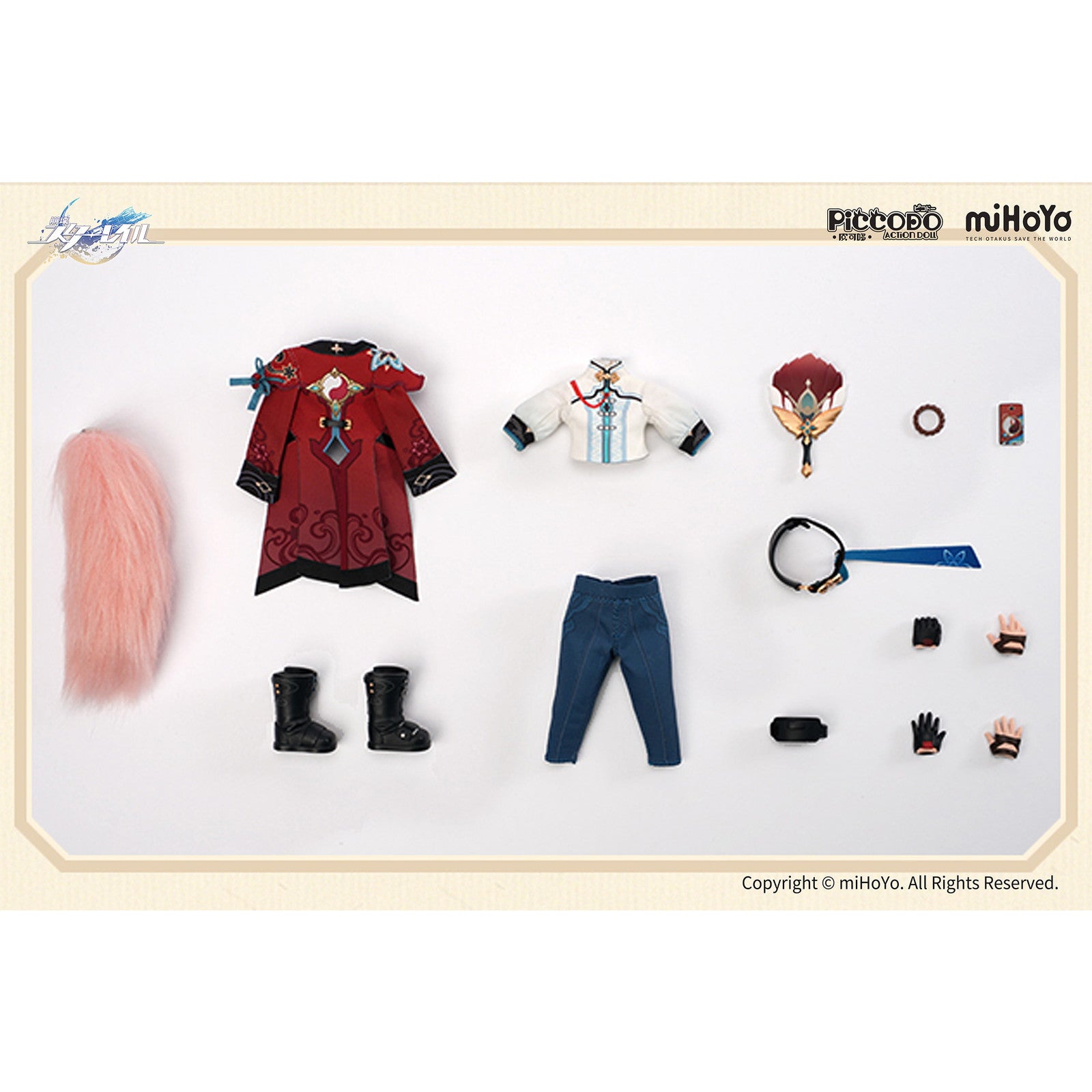 【予約安心出荷】[DOL] マイルストン流通限定 PICCODO(ピコドー) ACTION DOLL X 椒丘(しょうきゅう) デフォルメドール 崩壊:スターレイル 完成品 ドール GENESIS(ジェネシス)(2026年6月)