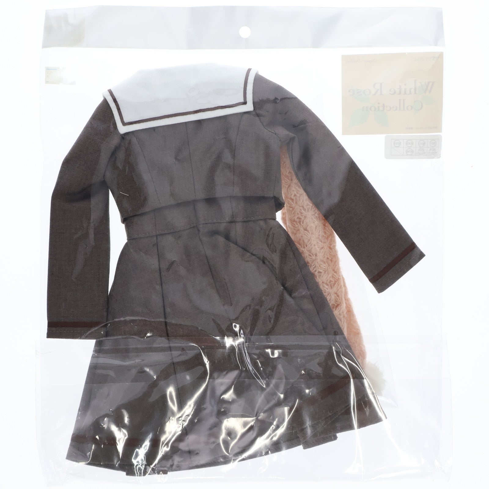 【中古即納】[DOL] Super Dollfie(スーパードルフィー)/Dollfie Dream(ドルフィードリーム) SD/DD用 中等部 ミッションスクールマフラーセット ホワイトローズコレクション ドール用衣装 ボークスショップ&ホビー天国ウェブ限定 ボークス(20131215)