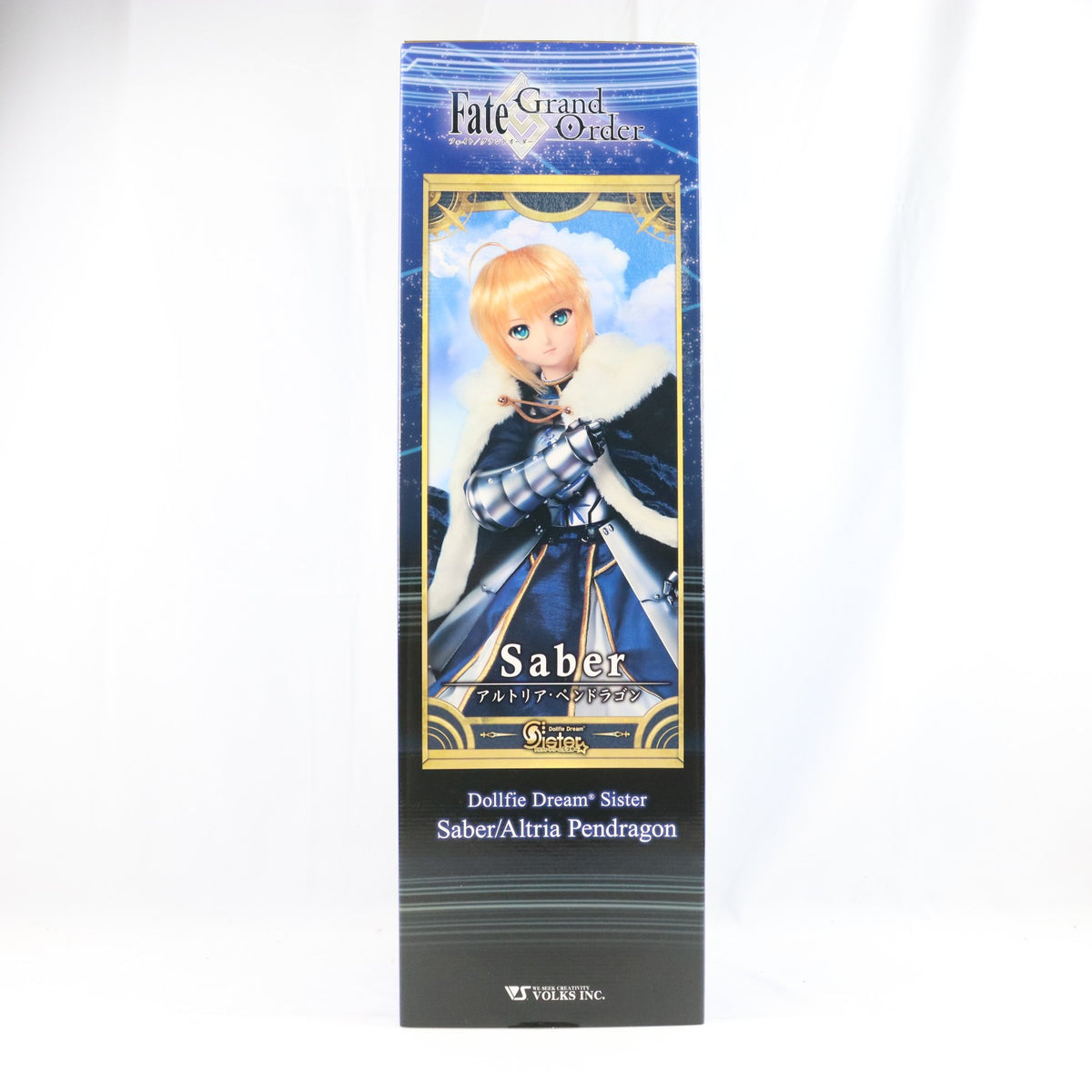 【中古即納】[DOL] Dollfie Dream Sister(ドルフィードリーム シスター) DDS セイバー/アルトリア・ペンドラゴン Fate/Grand Order(フェイト/グランドオーダー) 完成品 ドール ボークスショップ&ホビー天国ウェブ限定 ボークス(20181130)