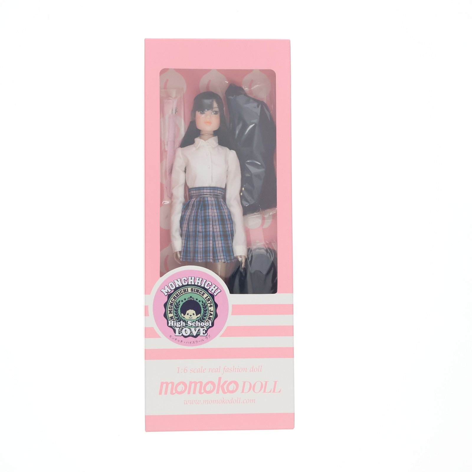 【中古即納】[DOL] momoko DOLL(モモコドール) モンチッチ・ハイスクールLOVE 1/6 完成品 ドール(219964) セキグチ(20200422)