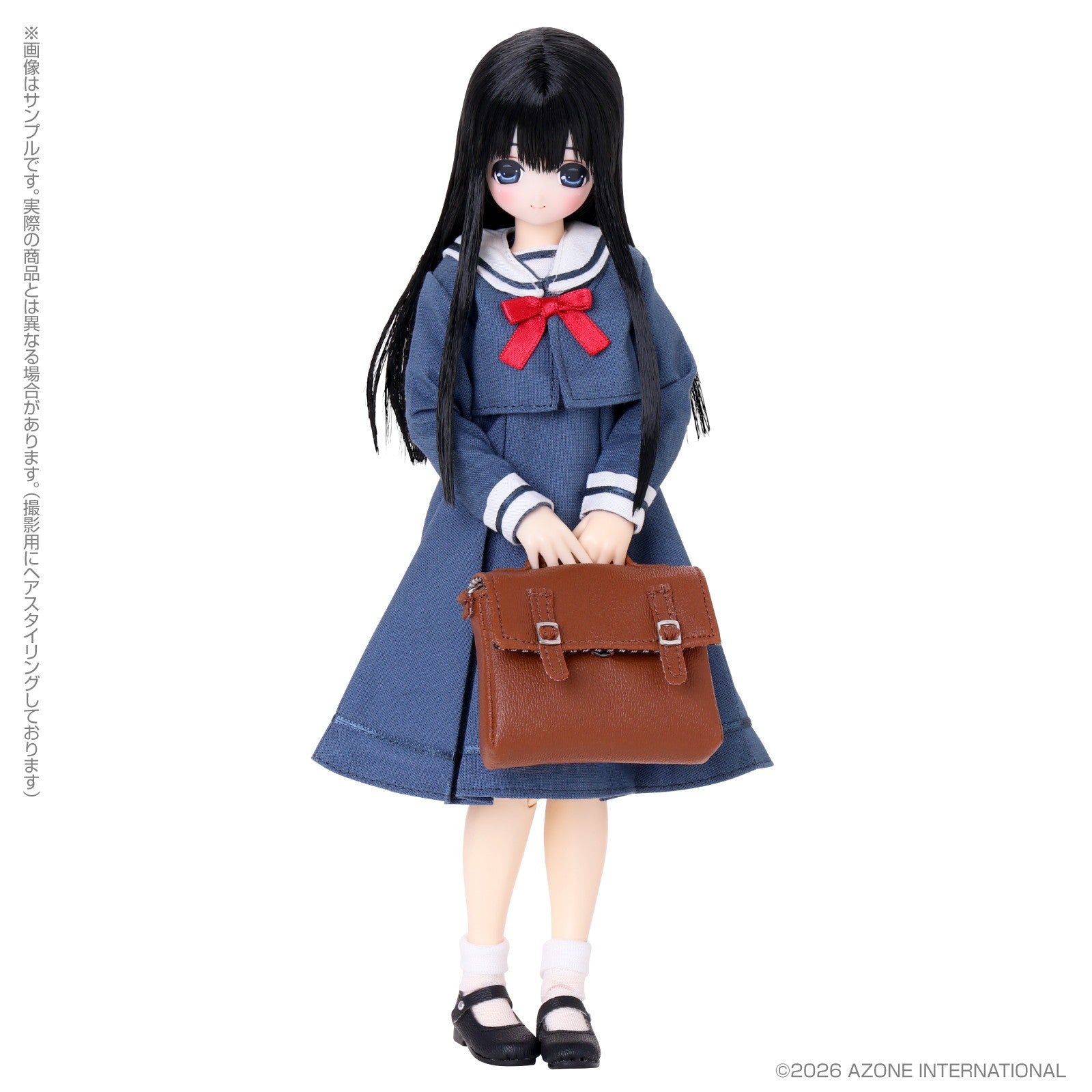 【予約安心出荷】[DOL] えっくす☆きゅーと 聖ポートルダム女子大付属中等部新制服 みう 1/6 完成品 ドール(POD005-EPM) アゾン(2026年10月)