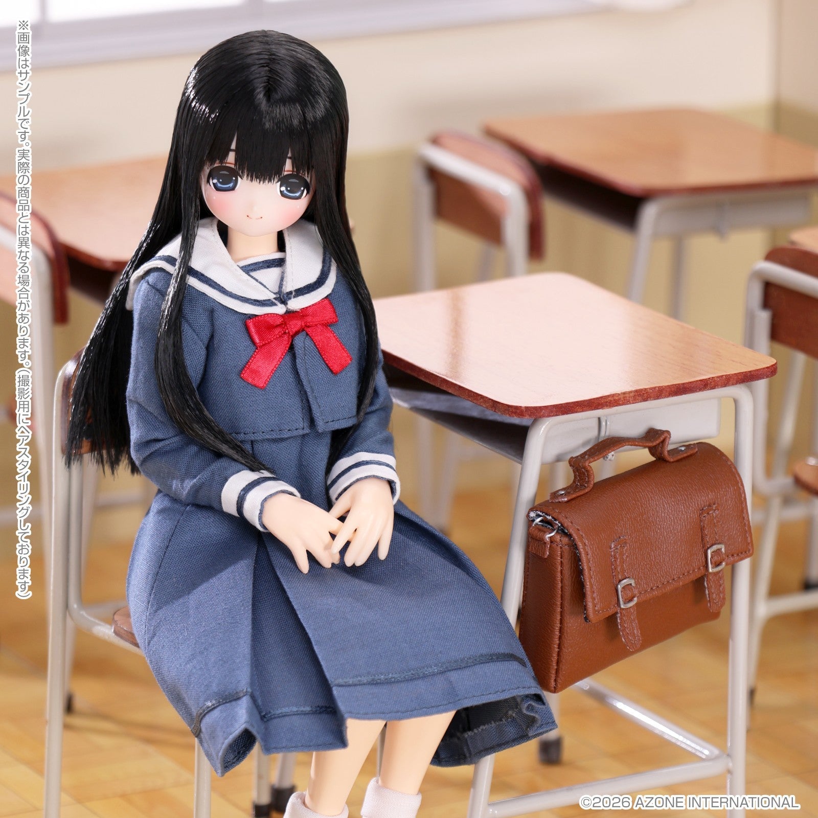 【予約安心出荷】[DOL] えっくす☆きゅーと 聖ポートルダム女子大付属中等部新制服 みう 1/6 完成品 ドール(POD005-EPM) アゾン(2027年12月)