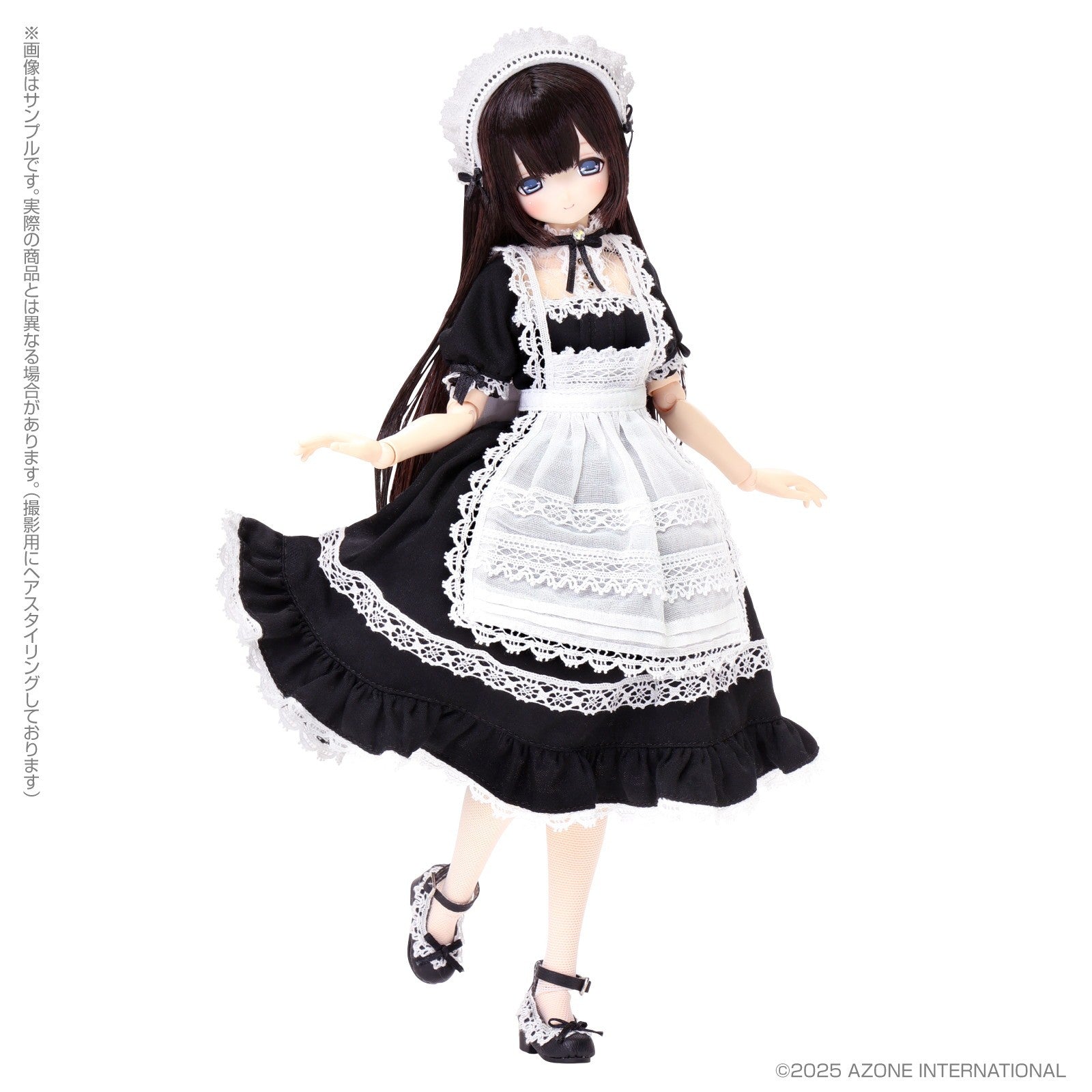 【予約安心出荷】[DOL] (二次生産分) えっくす☆きゅーとふぁみりー Mia(みあ) Loyal Maid(Classical Black ver.) 1/6 完成品 ドール(POD013-MBS) アゾンインターナショナル(2027年10月)