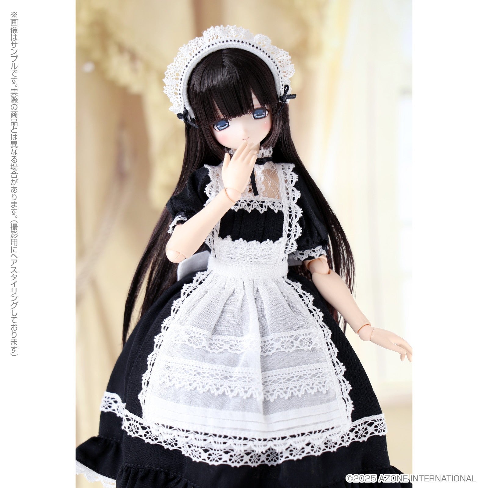 【予約安心出荷】[DOL] (二次生産分) えっくす☆きゅーとふぁみりー Mia(みあ) Loyal Maid(Classical Black ver.) 1/6 完成品 ドール(POD013-MBS) アゾンインターナショナル(2027年10月)