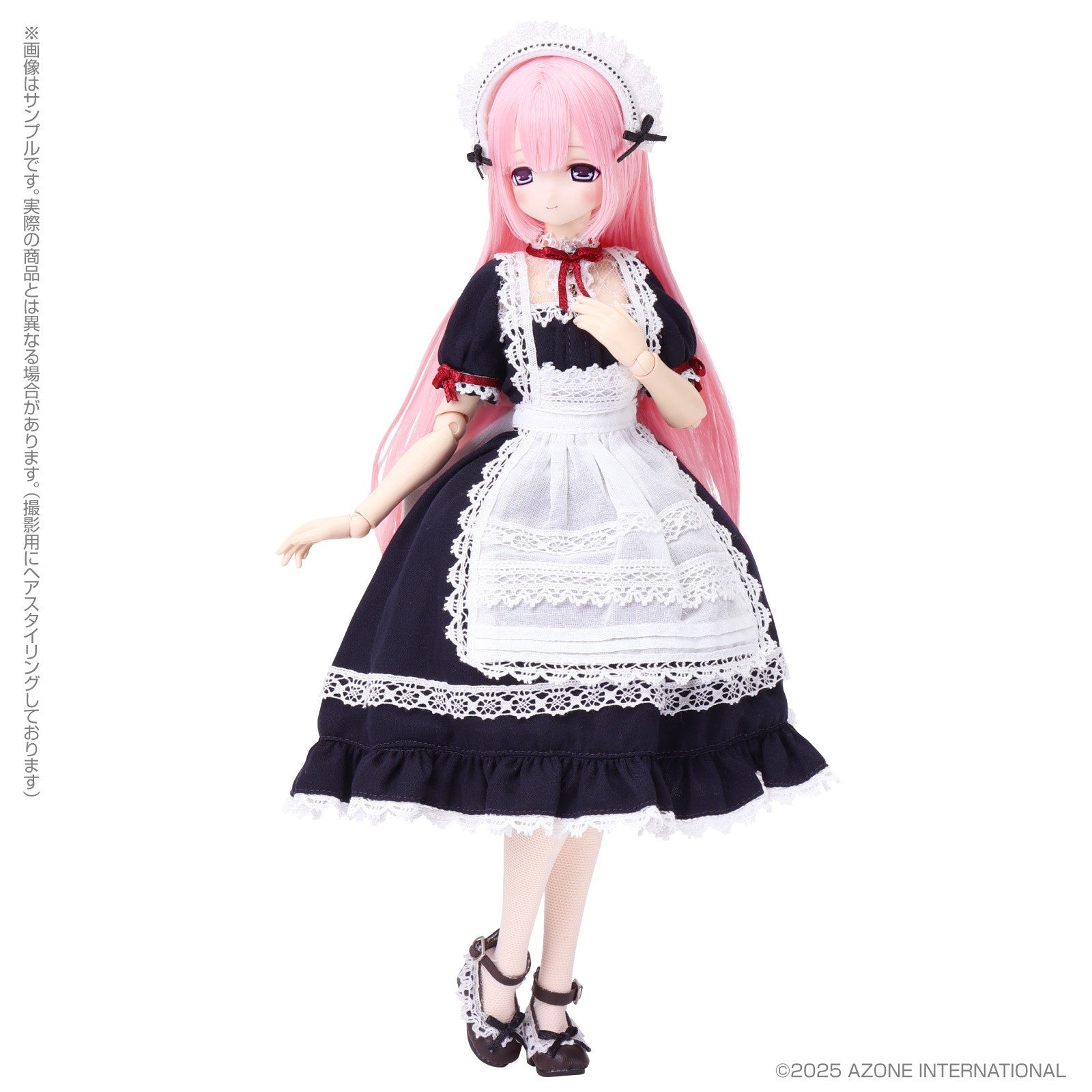 【予約安心出荷】[DOL] (二次生産分) えっくす☆きゅーとふぁみりー Mia(みあ) Loyal Maid(Nocturnal Navy ver.) 1/6 完成品 ドール(POD013-MNS) アゾンインターナショナル(2027年10月)