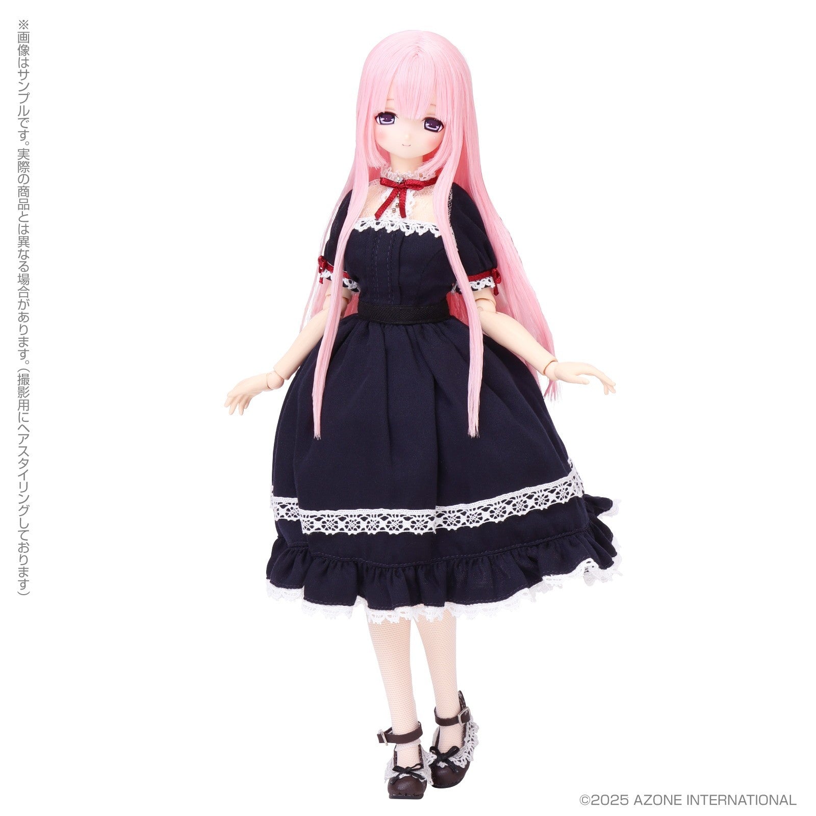 【予約安心出荷】[DOL] (二次生産分) えっくす☆きゅーとふぁみりー Mia(みあ) Loyal Maid(Nocturnal Navy ver.) 1/6 完成品 ドール(POD013-MNS) アゾンインターナショナル(2027年10月)