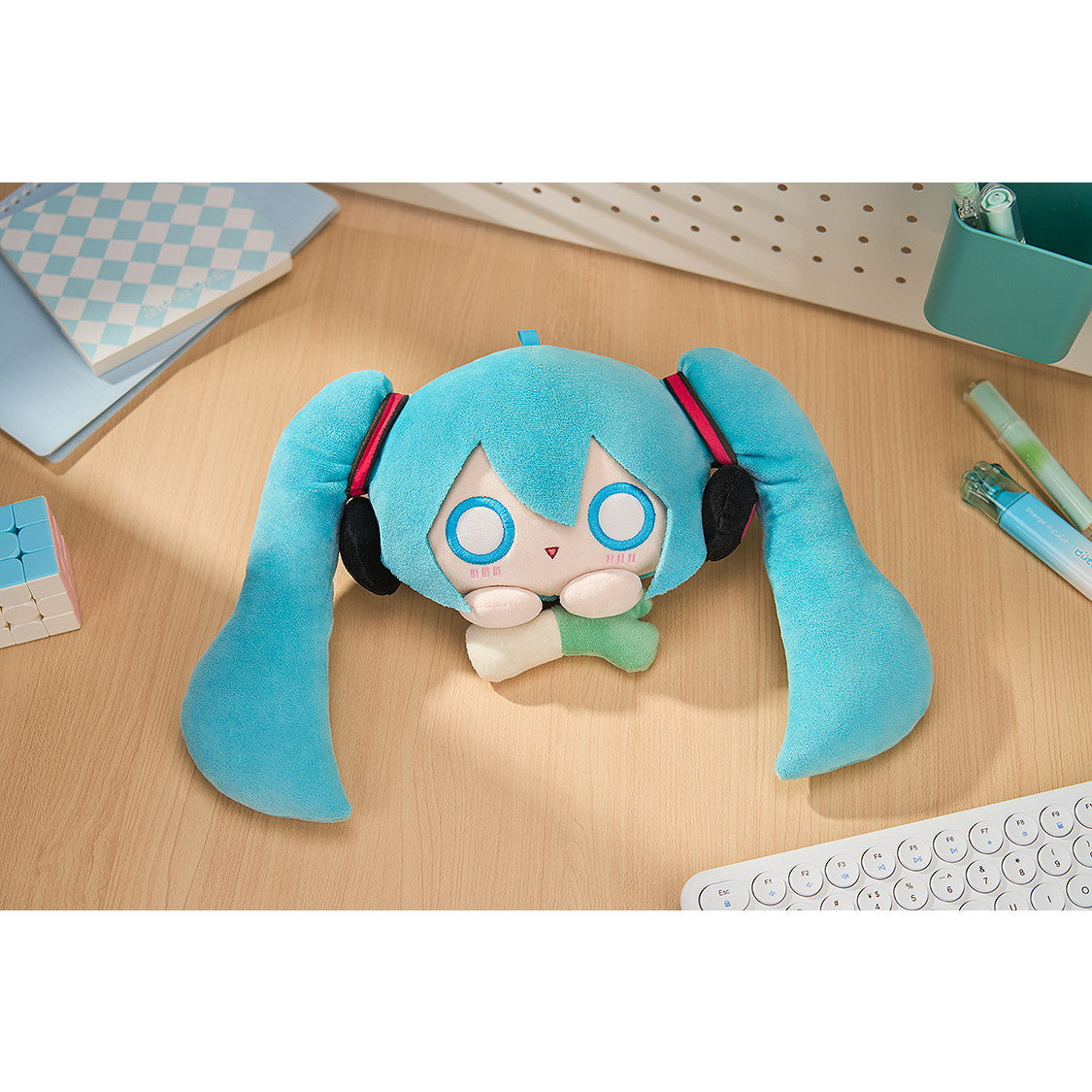 【新品即納】[STY] ふわふわシリーズ ぬいぐるみポーチ 初音ミク キャラクター・ボーカル・シリーズ01 初音ミク グッドスマイルカンパニー(20250630)