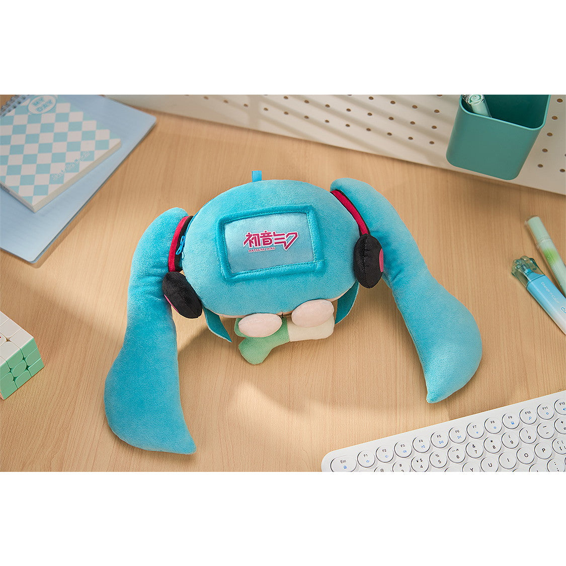 【新品即納】[STY] ふわふわシリーズ ぬいぐるみポーチ 初音ミク キャラクター・ボーカル・シリーズ01 初音ミク グッドスマイルカンパニー(20250630)