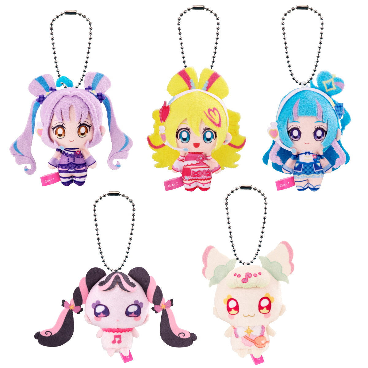 【新品即納】[STY] (BOX)(食玩) キミとアイドルプリキュア♪ふわふわおでかけますこっと ぬいぐるみ(10個) バンダイ(20250721)