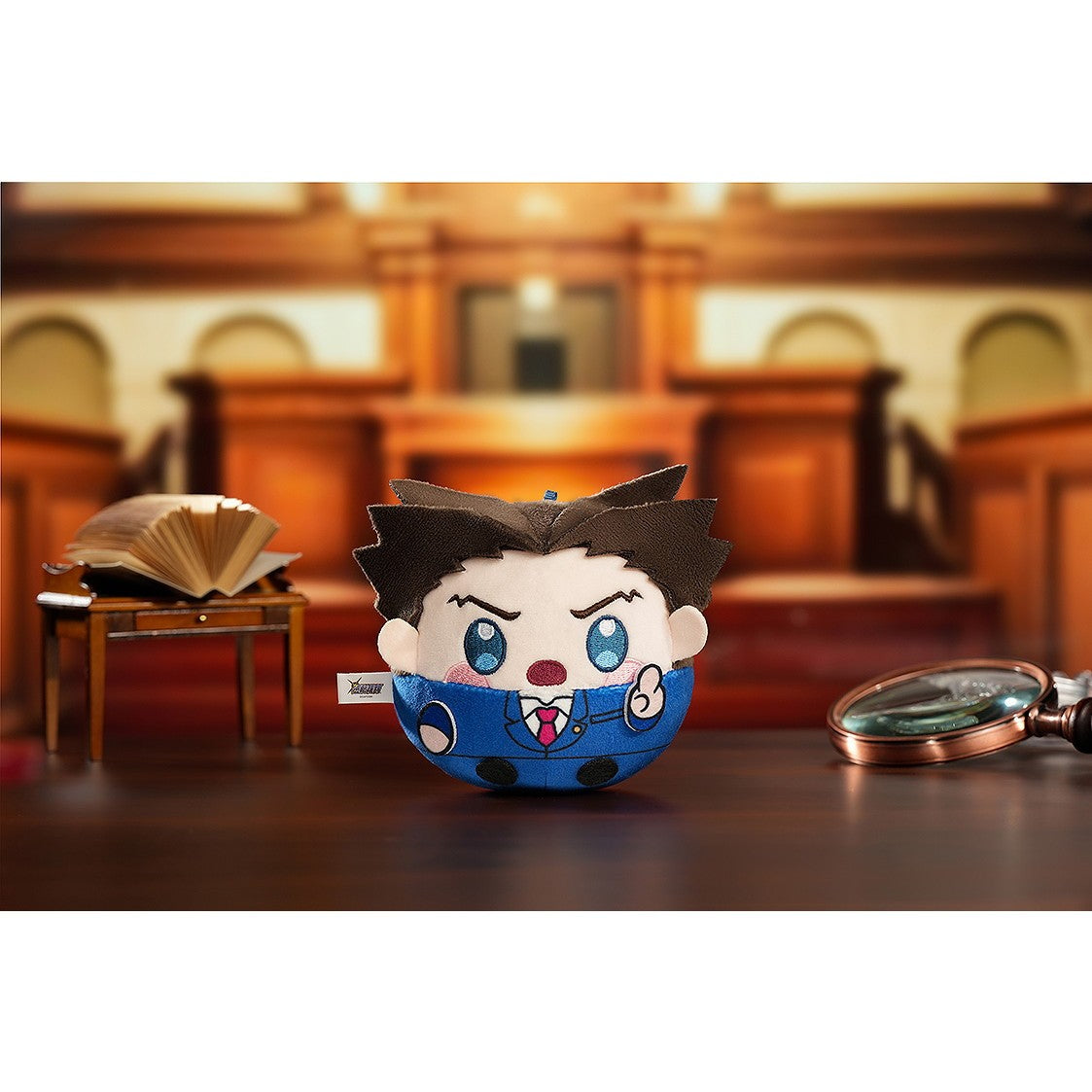 【新品即納】[STY] 成歩堂龍一(なるほどうりゅういち) 逆転裁判 モチモチミニぬいぐるみ グッドスマイルカンパニー(20251220)
