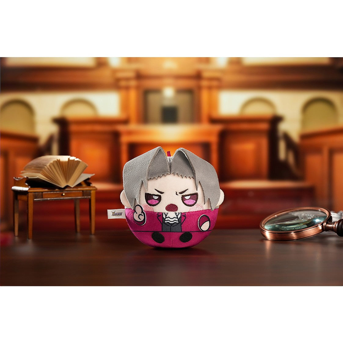【新品即納】[STY] 御剣怜侍(みつるぎれいじ) 逆転裁判 モチモチミニぬいぐるみ グッドスマイルカンパニー(20251220)