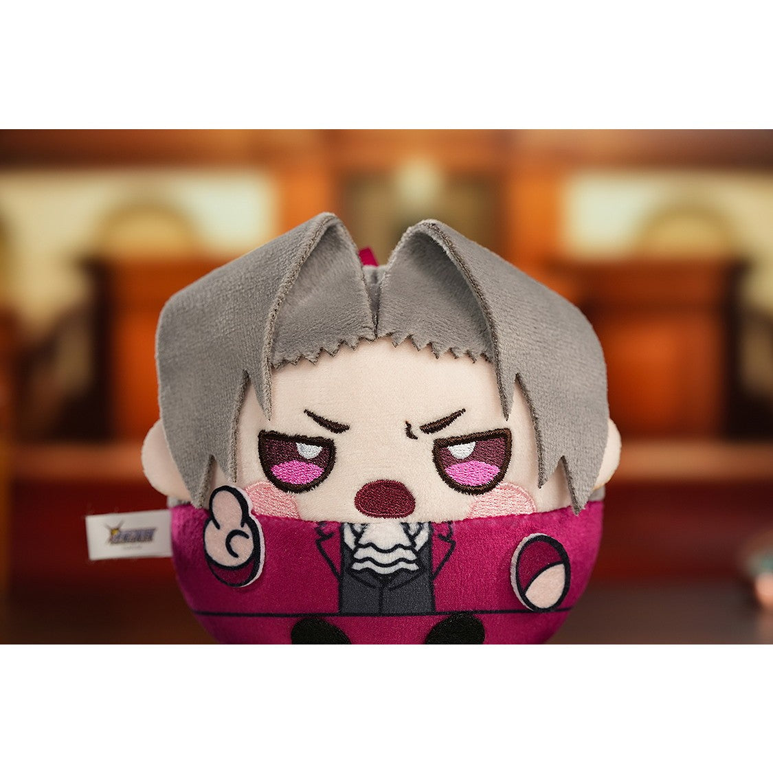【新品即納】[STY] 御剣怜侍(みつるぎれいじ) 逆転裁判 モチモチミニぬいぐるみ グッドスマイルカンパニー(20251220)