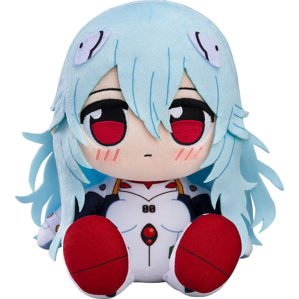 【新品即納】[STY] くりぱん 綾波レイ ロング(ロングヘア:白プラグスーツ) ヱヴァンゲリヲン新劇場版 ぬいぐるみ グッドスマイルカンパニー(20251228)
