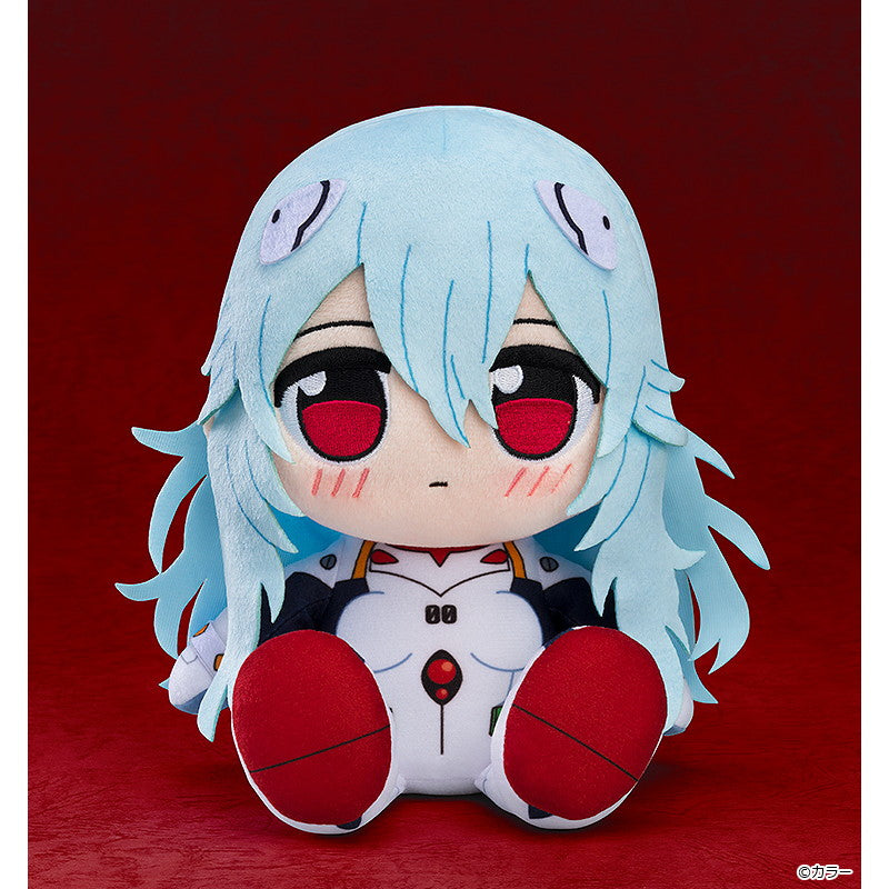 【新品即納】[STY] くりぱん 綾波レイ ロング(ロングヘア:白プラグスーツ) ヱヴァンゲリヲン新劇場版 ぬいぐるみ グッドスマイルカンパニー(20251228)