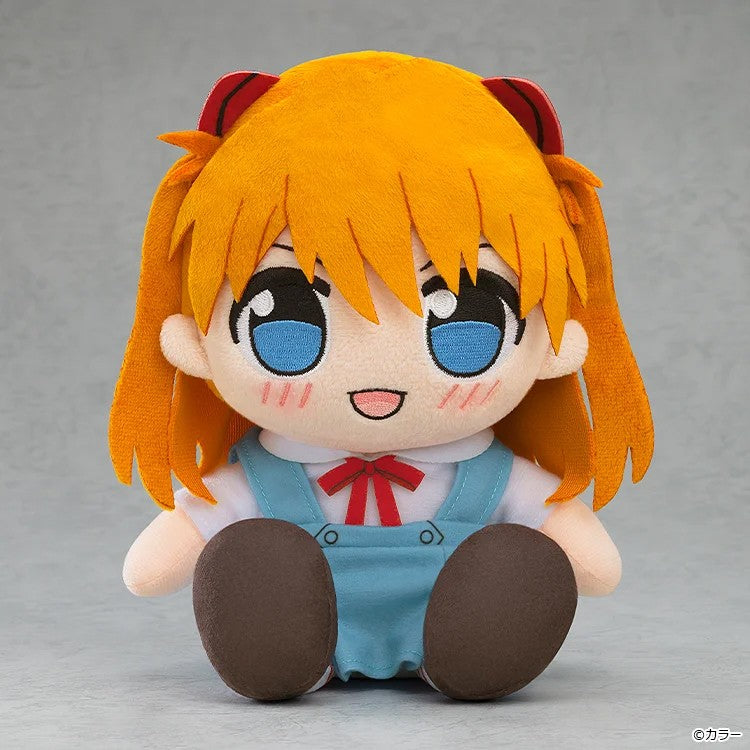【新品】【お取り寄せ】[STY] くりぱん 式波・アスカ・ラングレー(制服 Ver.) ヱヴァンゲリヲン新劇場版 ぬいぐるみ グッドスマイルカンパニー(20260228)