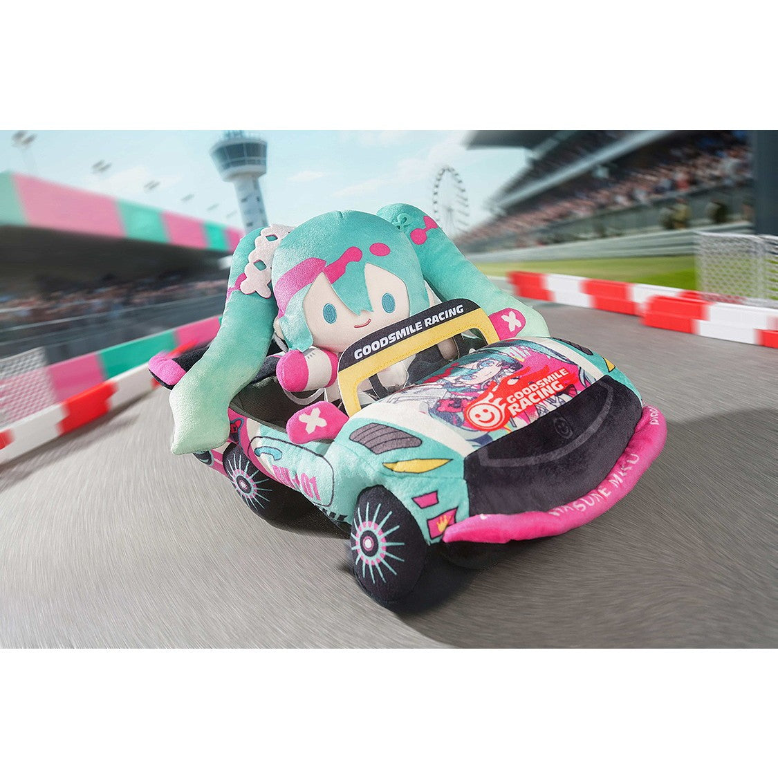 【新品】【お取り寄せ】[STY] 初音ミク レーシングVer. 2025 ぬいぐるみセット 初音ミク GTプロジェクト GoodSmile Moment(グッドスマイルモーメント)(20260428)