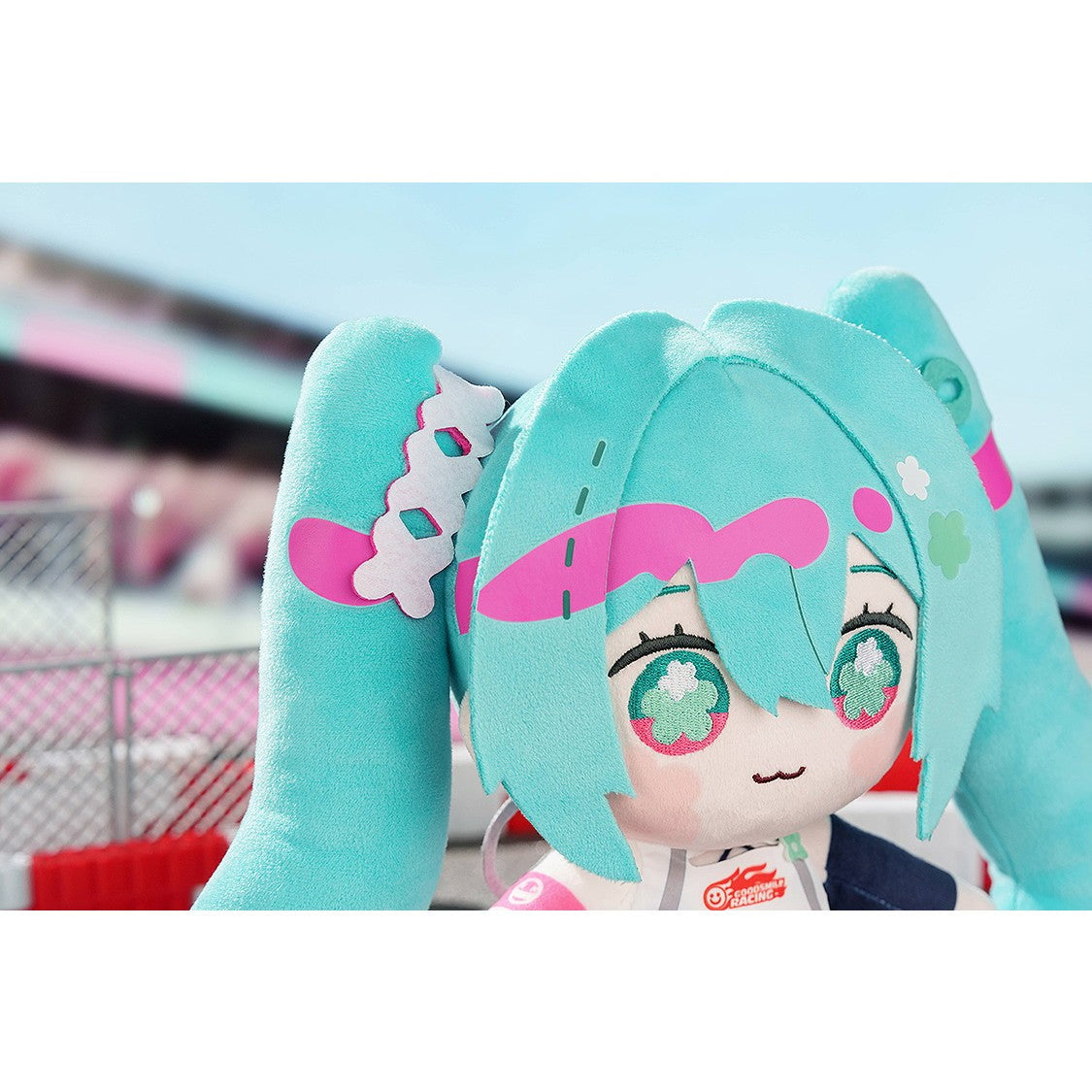 【新品即納】[STY] 初音ミク レーシングVer. 2025 HUGGYDOLL 初音ミク GTプロジェクト ぬいぐるみ GoodSmile Moment(グッドスマイルモーメント)(20260428)