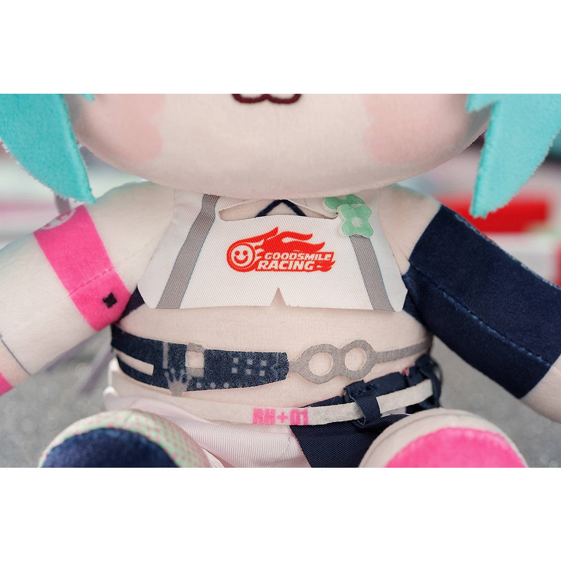 【新品即納】[STY] 初音ミク レーシングVer. 2025 HUGGYDOLL 初音ミク GTプロジェクト ぬいぐるみ GoodSmile Moment(グッドスマイルモーメント)(20260428)