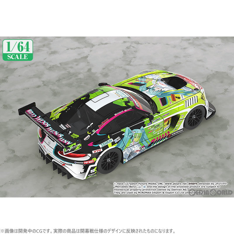 新品即納】[MDL]1/64 グッドスマイル 初音ミク AMG 2022 開幕戦Ver. 初音ミク GTプロジェクト 完成品 ミニカー  グッドスマイルレーシング