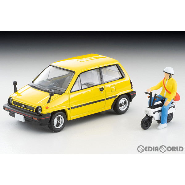 【新品即納】[MDL] トミカリミテッドヴィンテージ NEO LV-N272b ホンダ シティR(黄) モトコンポ付 81年式 1/64 完成品 ミニカー(316794) TOMYTEC(トミーテック) (20221008)