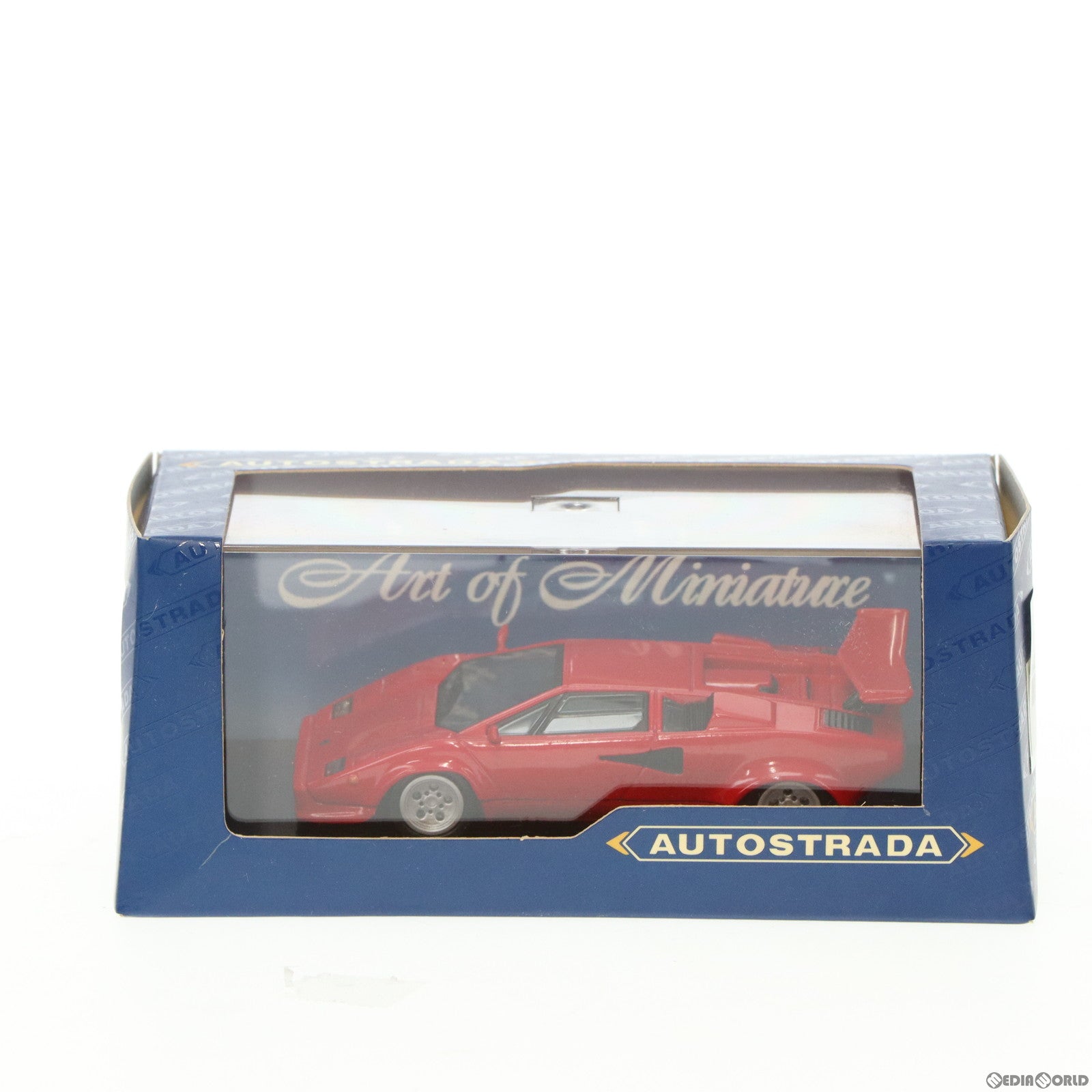 【中古即納】[MDL] 1/43 ランボルギーニ カウンタック(レッド) ミニカー AUTOSTRADA(アウトストラーダ)(20101231)