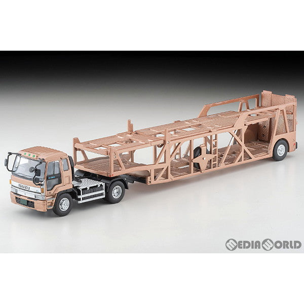 【新品即納】[MDL] トミカリミテッドヴィンテージ NEO LV-N225c いすづ810EX カートランスポーター(アンチコASZ022車両運搬トレーラ) (茶) 1/64 完成品 ミニカー(324294) TOMYTEC(トミーテック) (20221112)