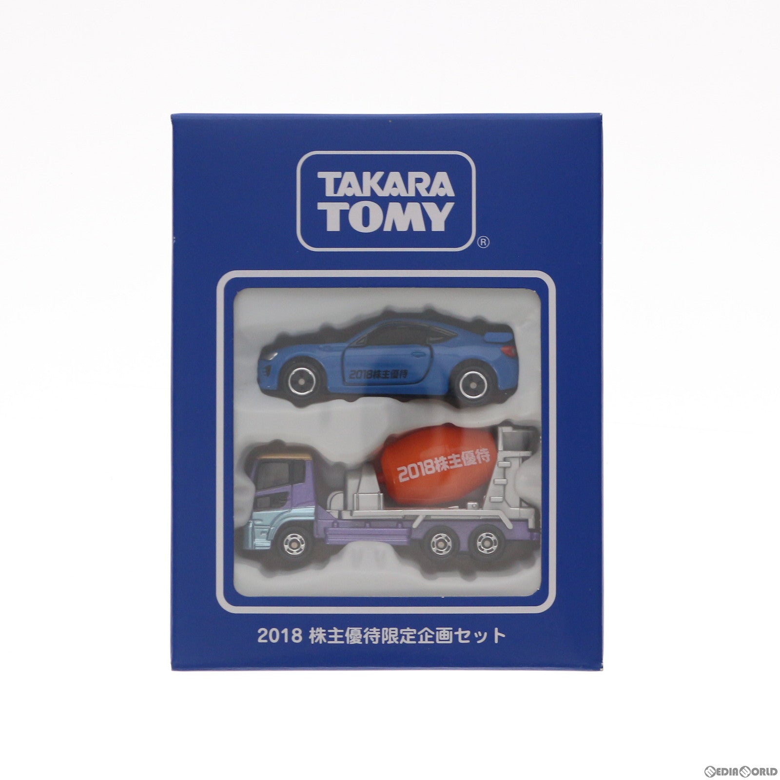 【中古即納】[MDL] トミカ 1/60 2018 株主優待限定企画セット(トヨタ86/日産QUON 2台セット) 完成品 ミニカー タカラトミー(20181031)