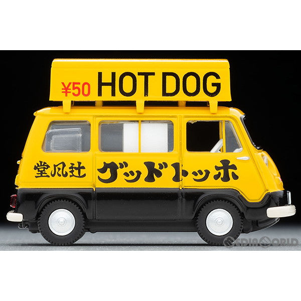 【新品即納】[MDL] トミカリミテッドヴィンテージ LV-201a スバル サンバー ライトバン ホットドッグ屋(黄/黒) フィギュア付 1/64 完成品 ミニカー(321446) TOMYTEC(トミーテック) (20221210)