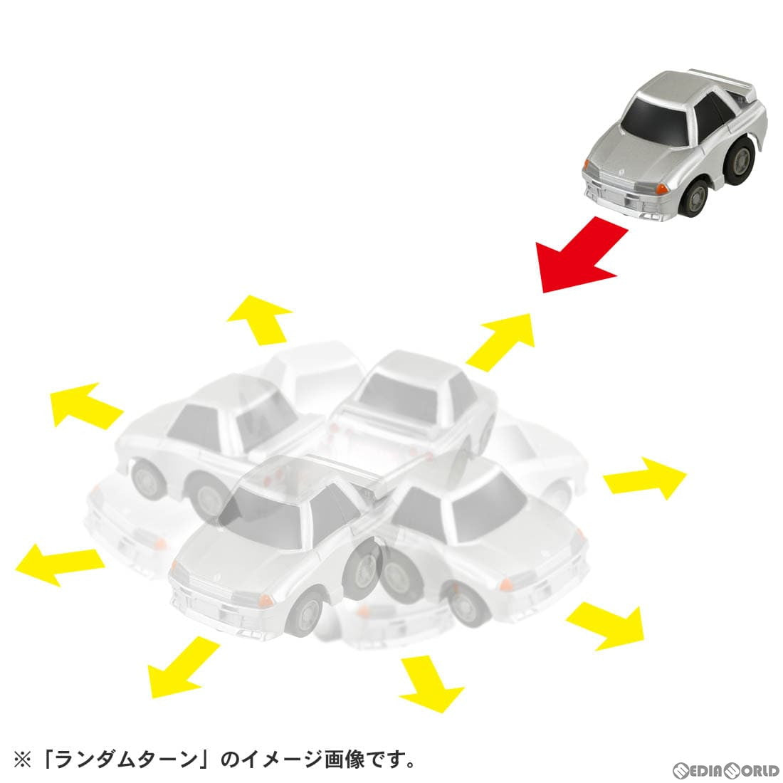 【新品即納】[MDL] チョロQ e-02 日産 スカイライン GT-R(R32) 完成品 ミニカー タカラトミー(20230128)