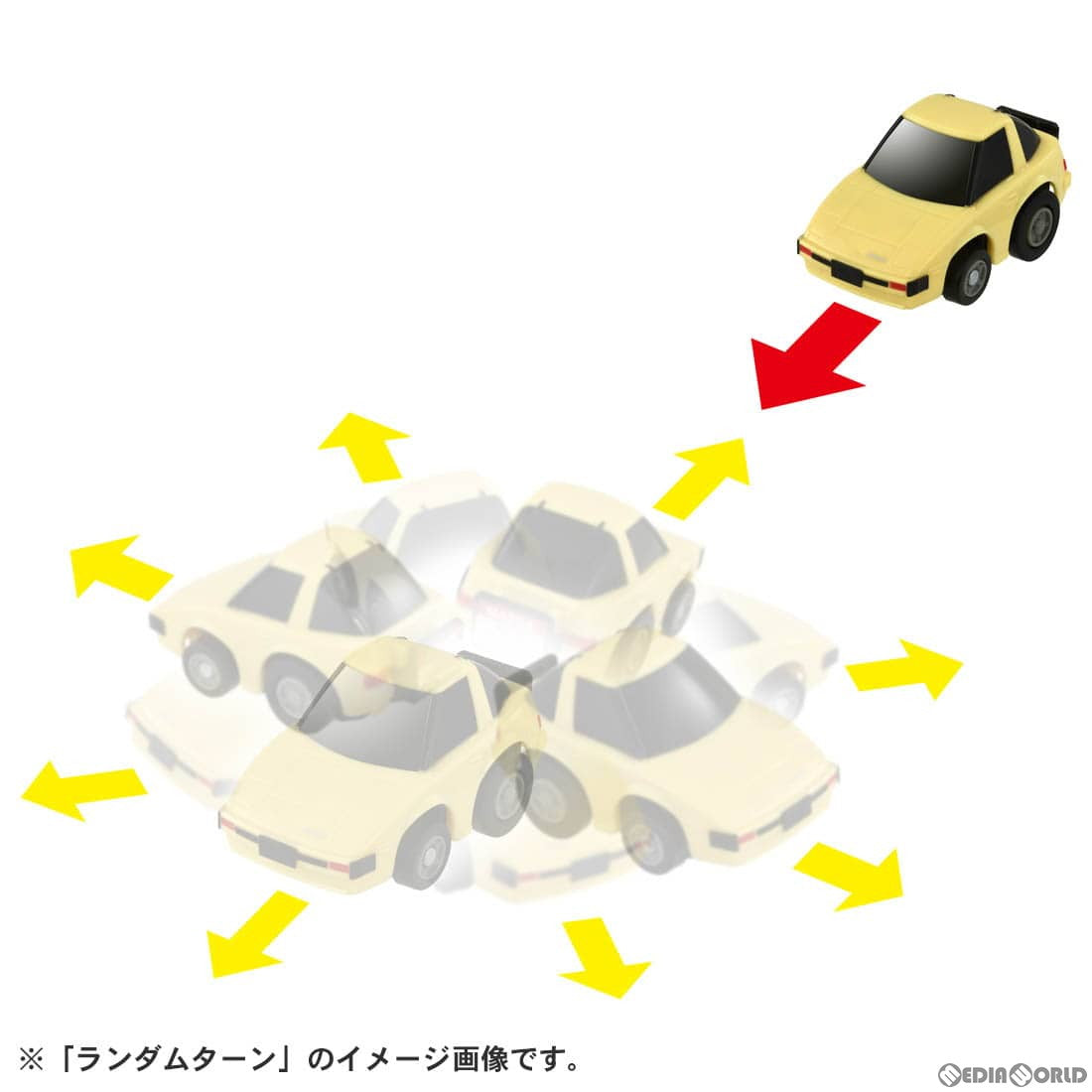 【新品即納】[MDL] チョロQ e-08 マツダ RX-7(SA22C) 完成品 ミニカー タカラトミー(20230128)