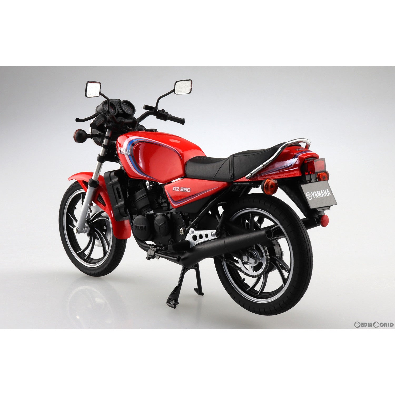 【新品即納】[MDL] 1/12 完成品バイクシリーズ Yamaha RZ250 YSPカラー ミニカー(110430) スカイネット(アオシマ) (20230616)