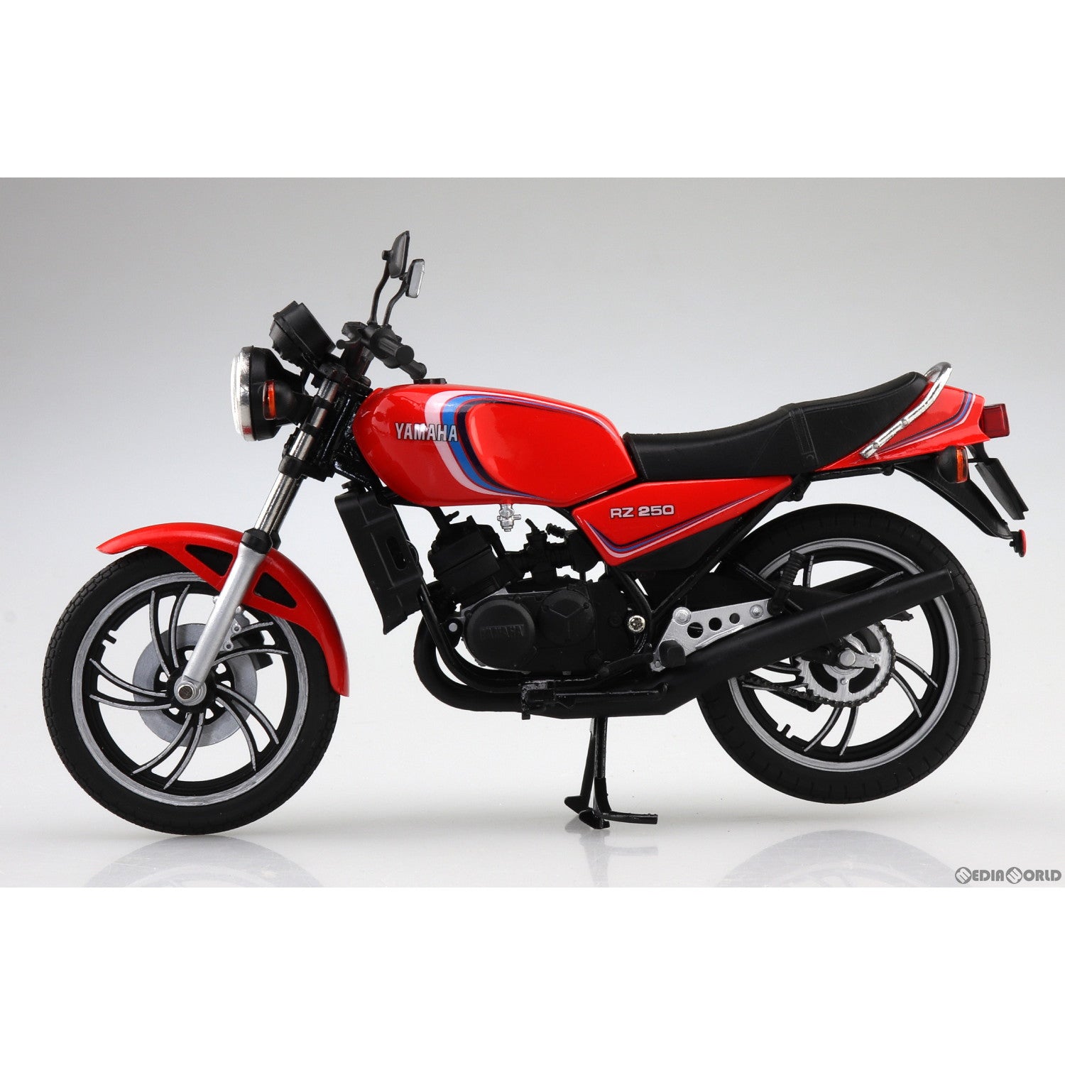 【新品即納】[MDL] 1/12 完成品バイクシリーズ Yamaha RZ250 YSPカラー ミニカー(110430) スカイネット(アオシマ) (20230616)