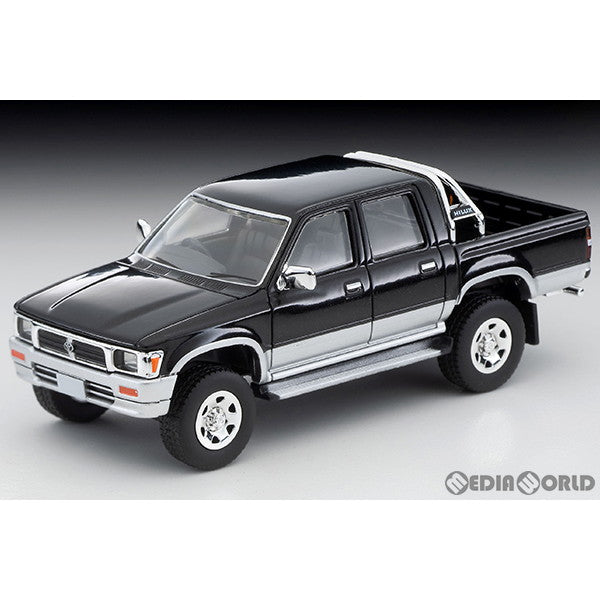 【新品即納】[MDL] トミカリミテッドヴィンテージ NEO LV-N255c トヨタ ハイラックス4WDピックアップ ダブルキャブ SSR-X オプション装着車(黒/銀) 95年式 1/64 完成品 ミニカー(324652) TOMYTEC(トミーテック) (20230408)