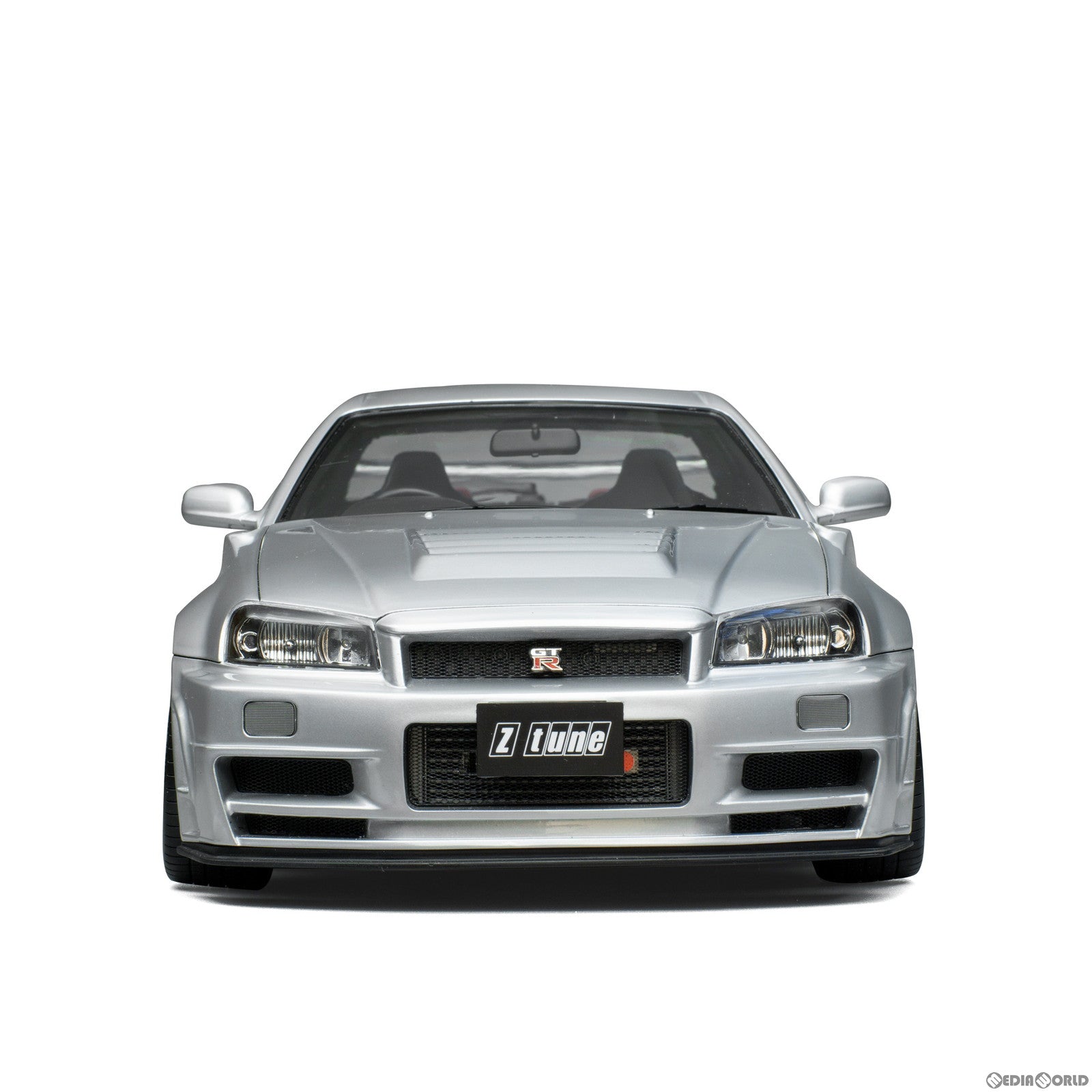 新品即納】[MDL]1/12 NISSAN GT-R Z-tune SILVER(RB26エンジン付き 